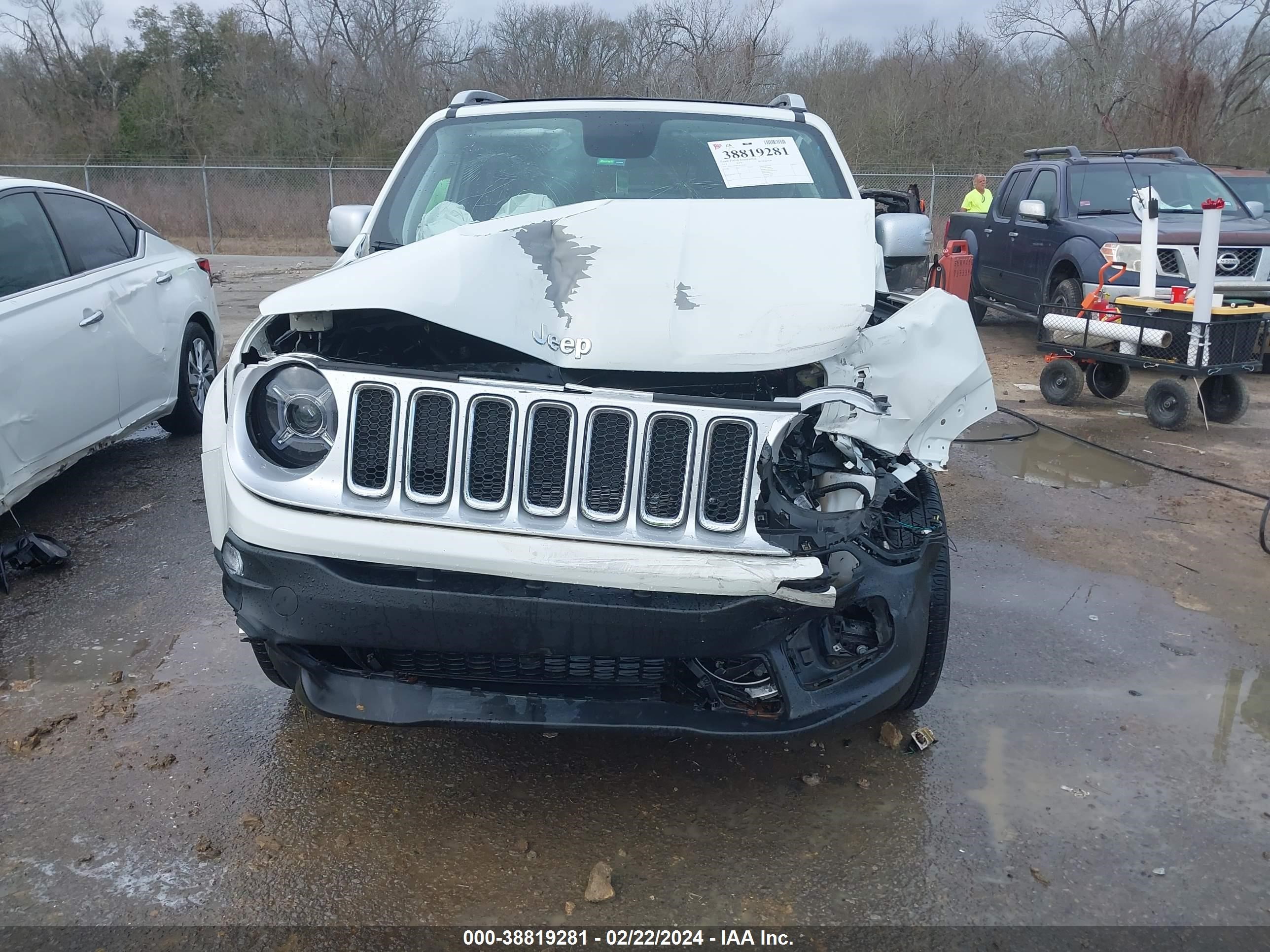 2018 Jeep Renegade Limited 4X4 vin: ZACCJBDB7JPG95641