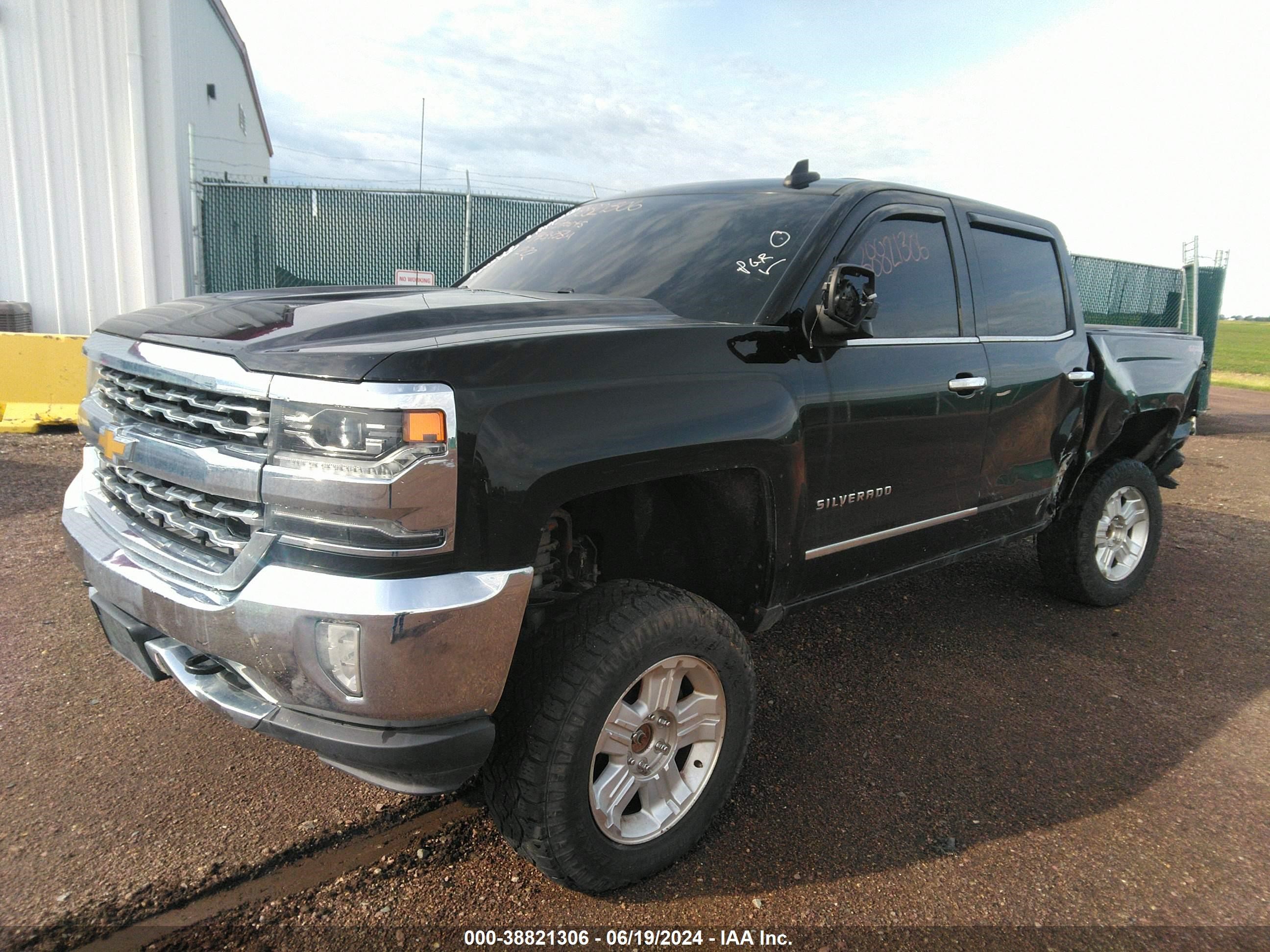 2016 Chevrolet Silverado 1500 1Lz vin: 3GCUKSEC6GG124404