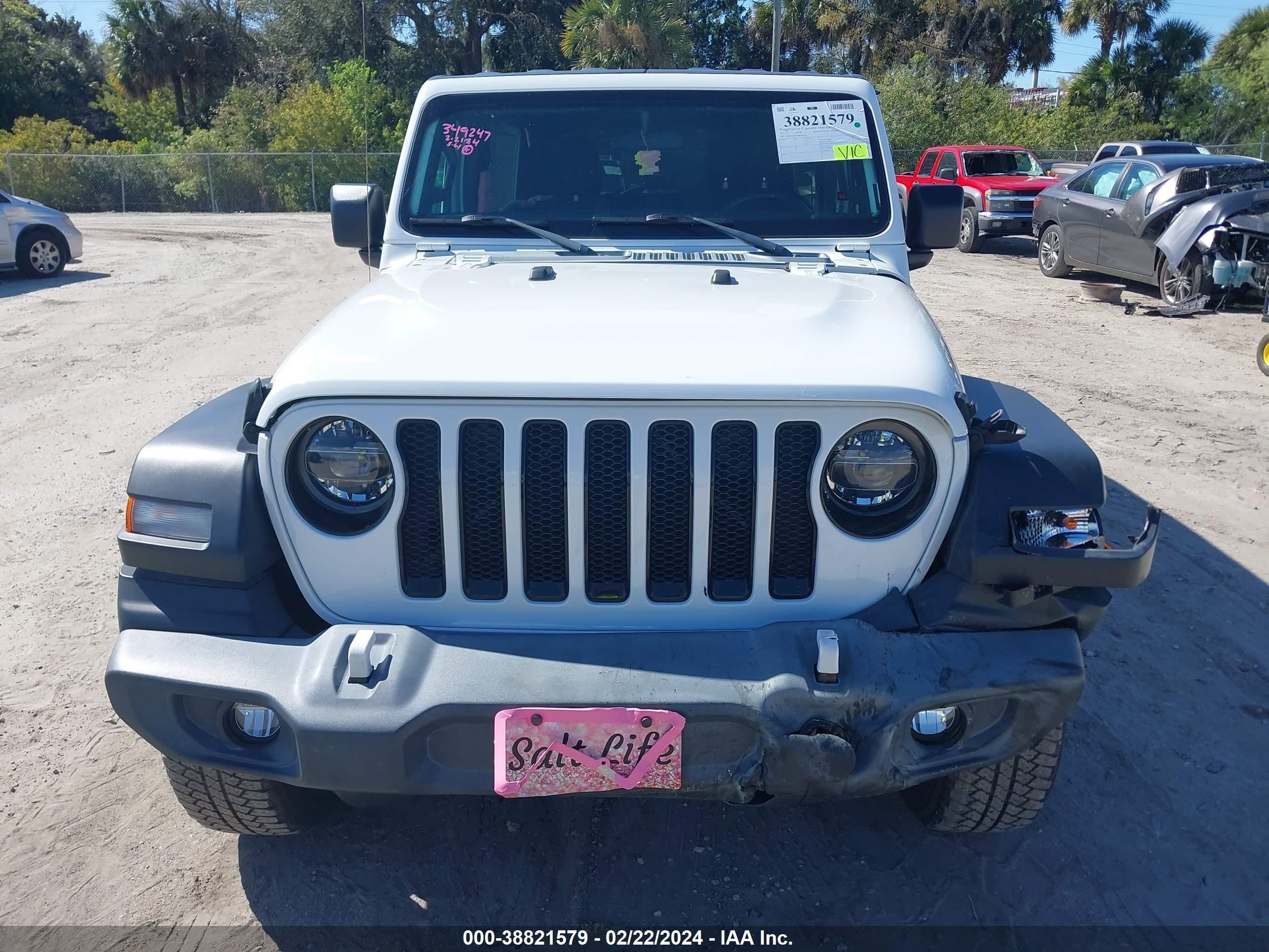 2021 Jeep Wrangler Unlimited Sport Altitude 4X4 vin: 1C4HJXDN5MW507476