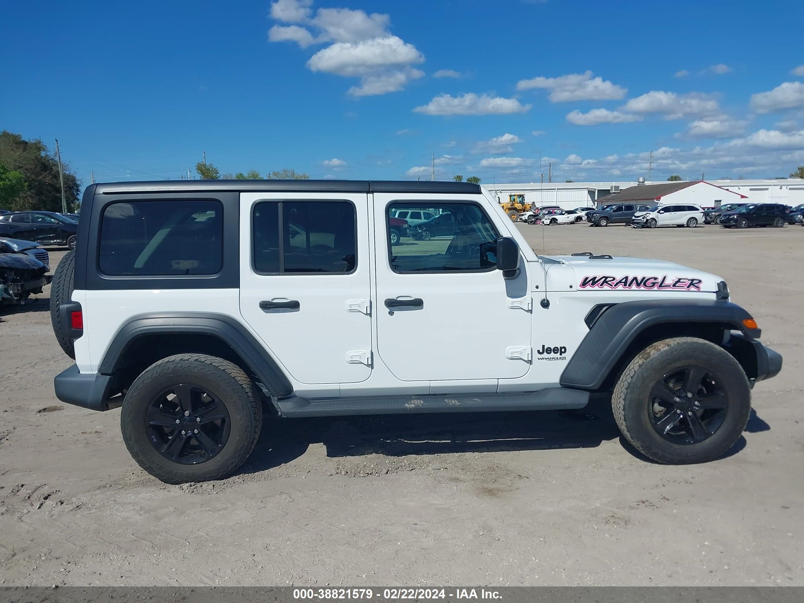 2021 Jeep Wrangler Unlimited Sport Altitude 4X4 vin: 1C4HJXDN5MW507476