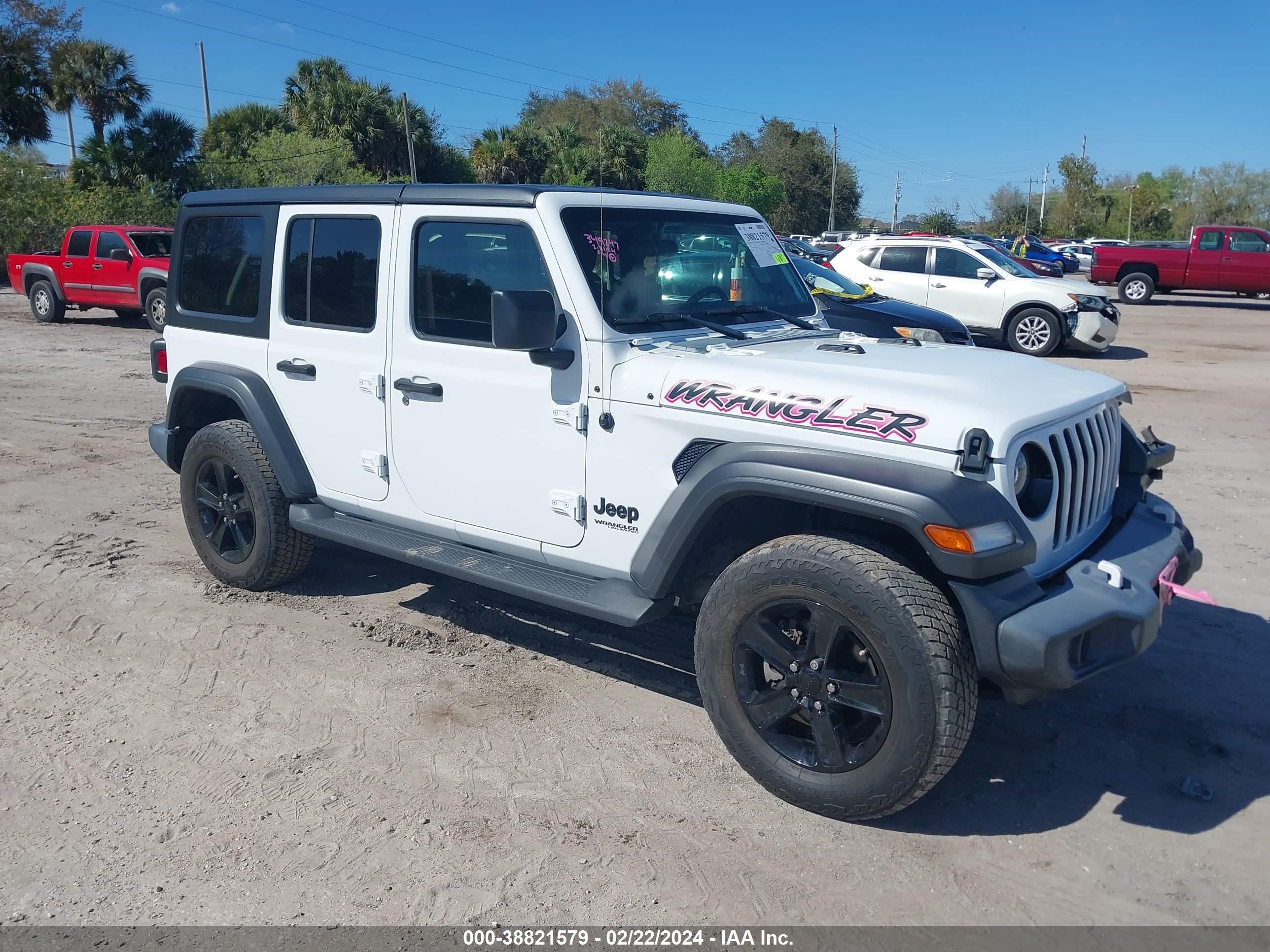 2021 Jeep Wrangler Unlimited Sport Altitude 4X4 vin: 1C4HJXDN5MW507476