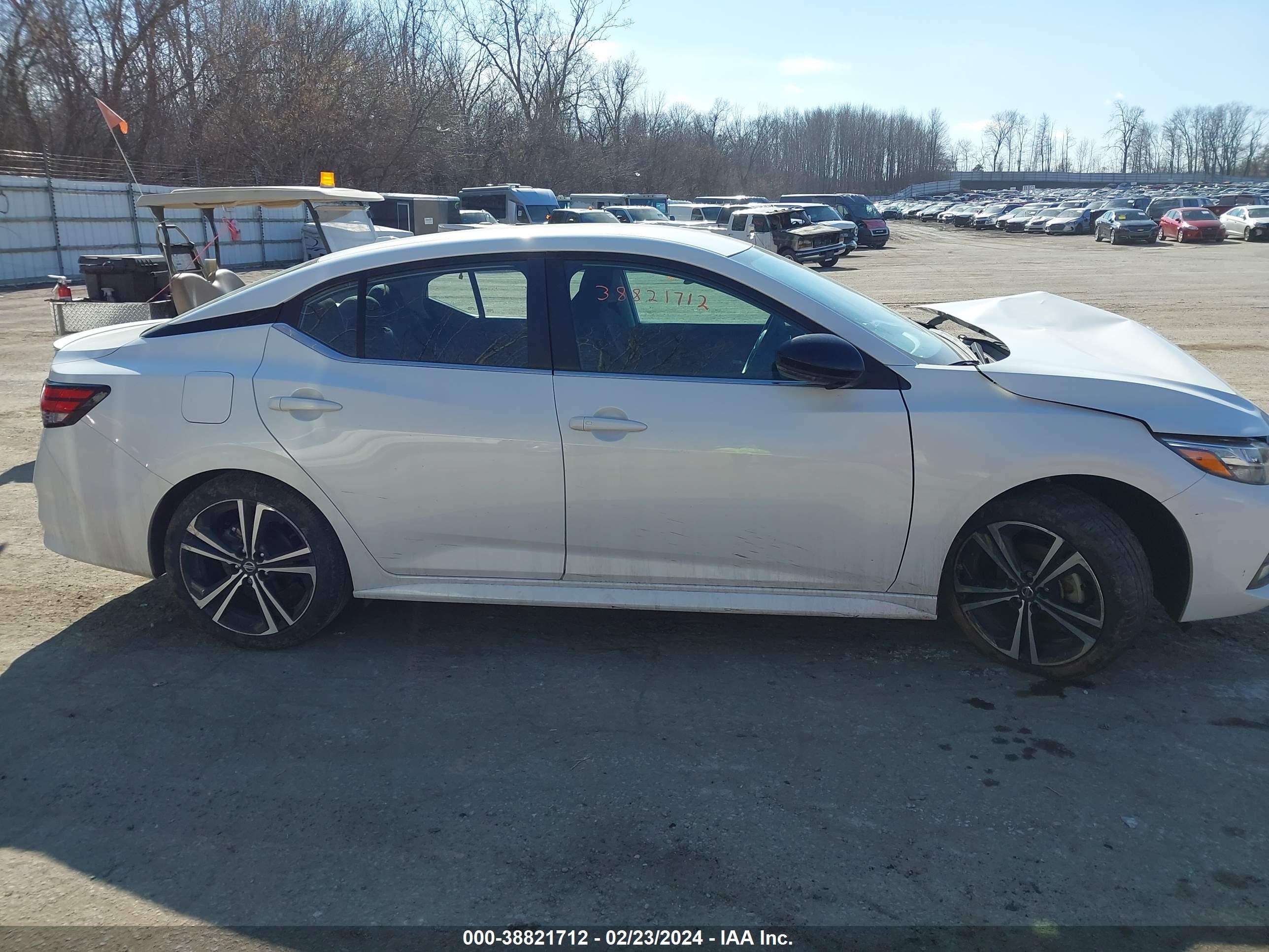 2021 Nissan Sentra Sr Xtronic Cvt vin: 3N1AB8DV6MY216484