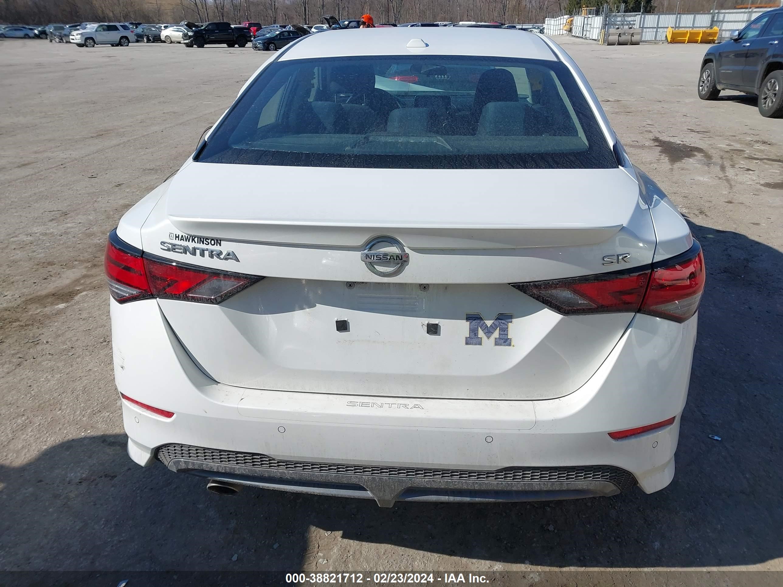 2021 Nissan Sentra Sr Xtronic Cvt vin: 3N1AB8DV6MY216484