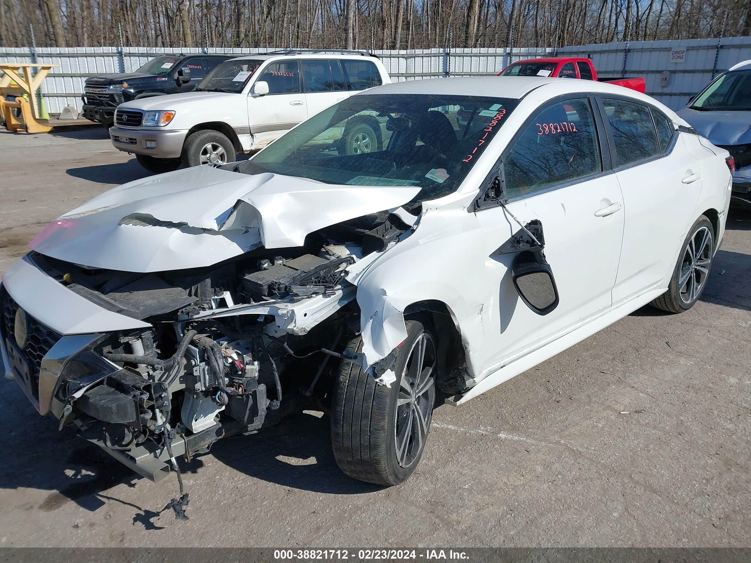 2021 Nissan Sentra Sr Xtronic Cvt vin: 3N1AB8DV6MY216484