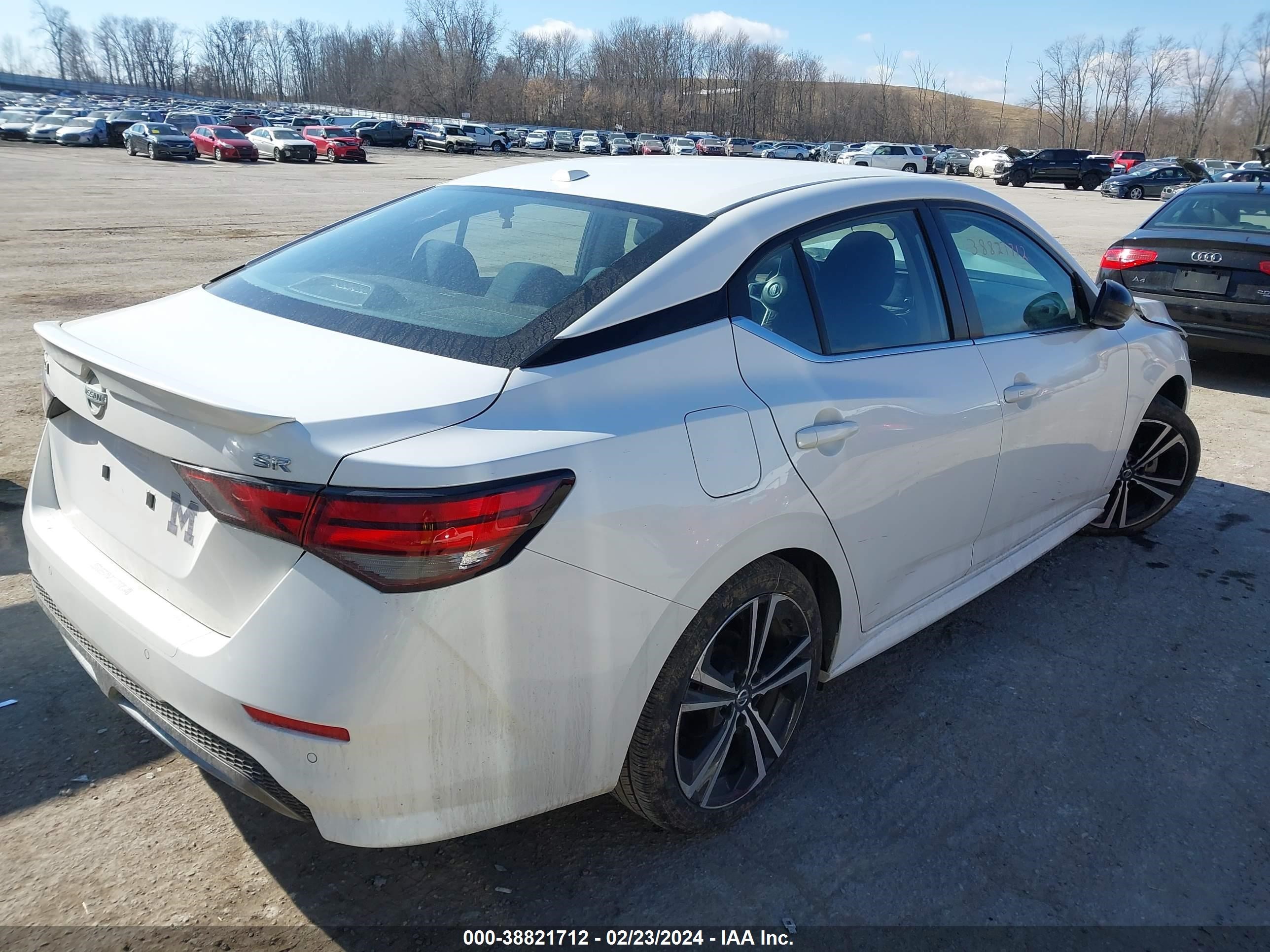 2021 Nissan Sentra Sr Xtronic Cvt vin: 3N1AB8DV6MY216484