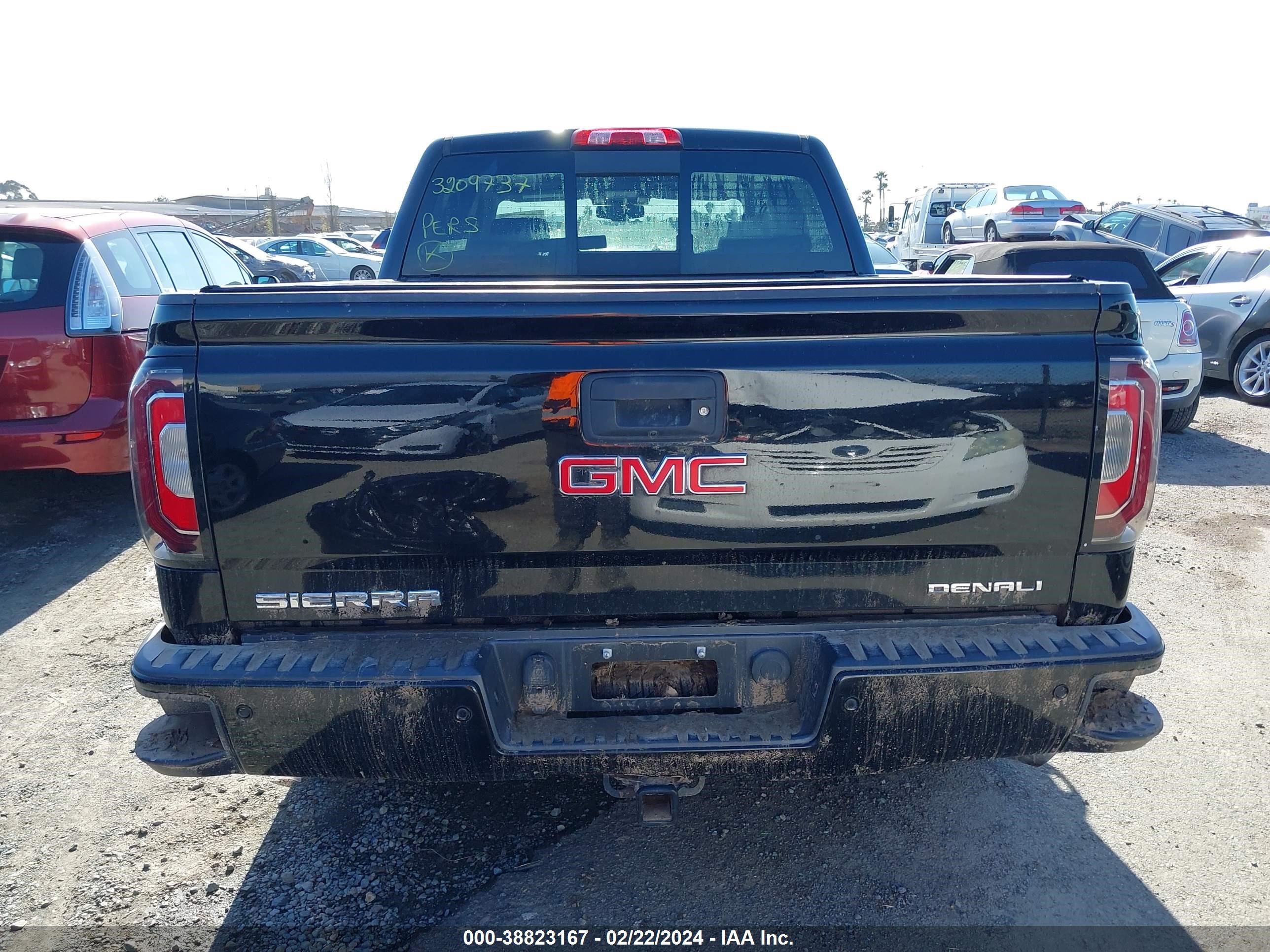 2016 GMC Sierra C1500 Denali vin: 3GTP1PEC3GG232752