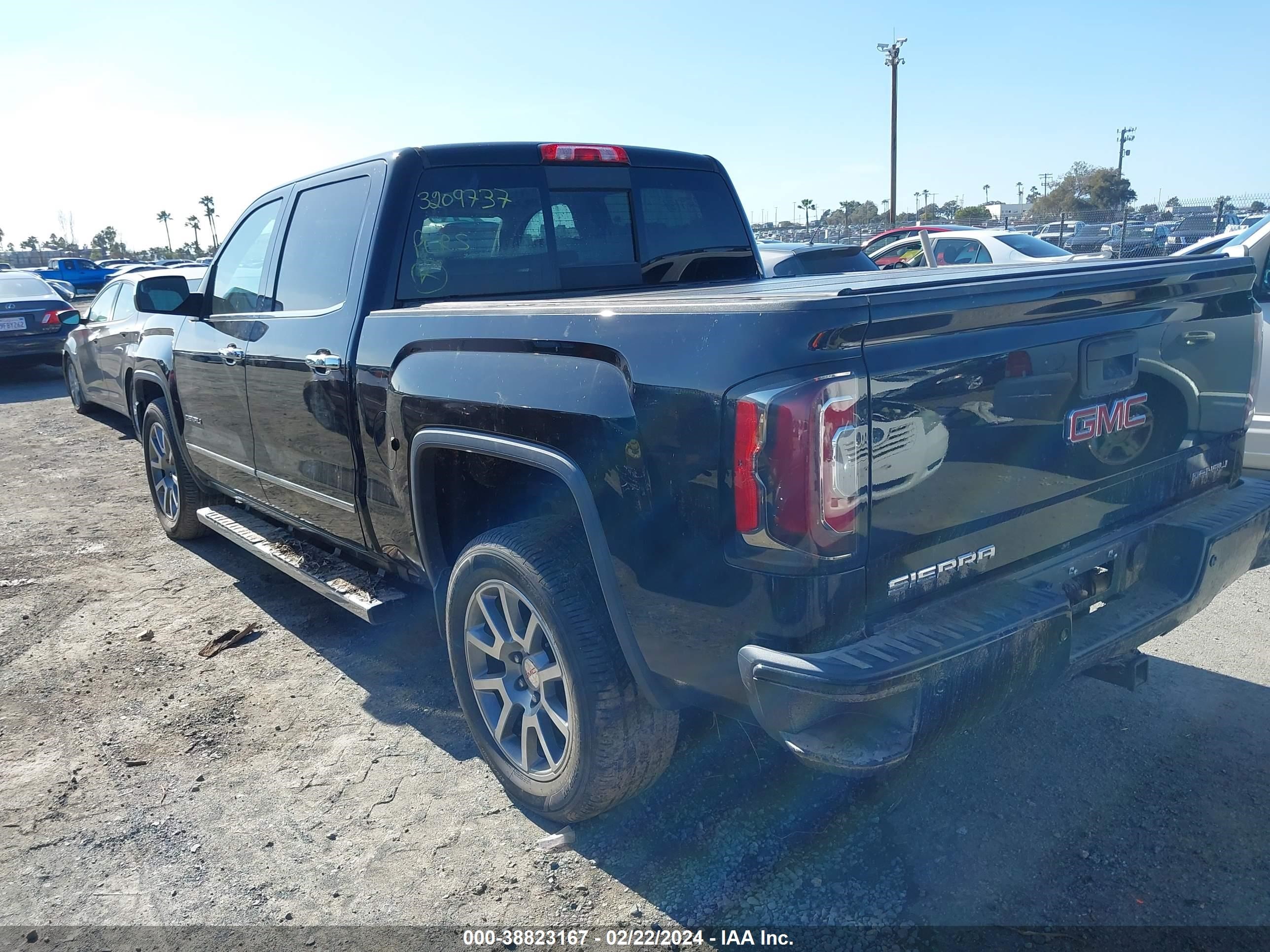 2016 GMC Sierra C1500 Denali vin: 3GTP1PEC3GG232752