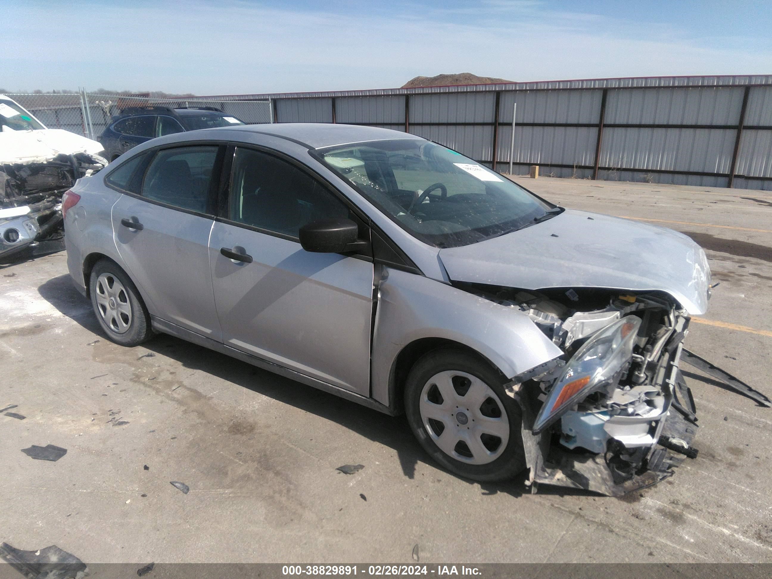 2014 Ford Focus S vin: 1FADP3E27EL103386