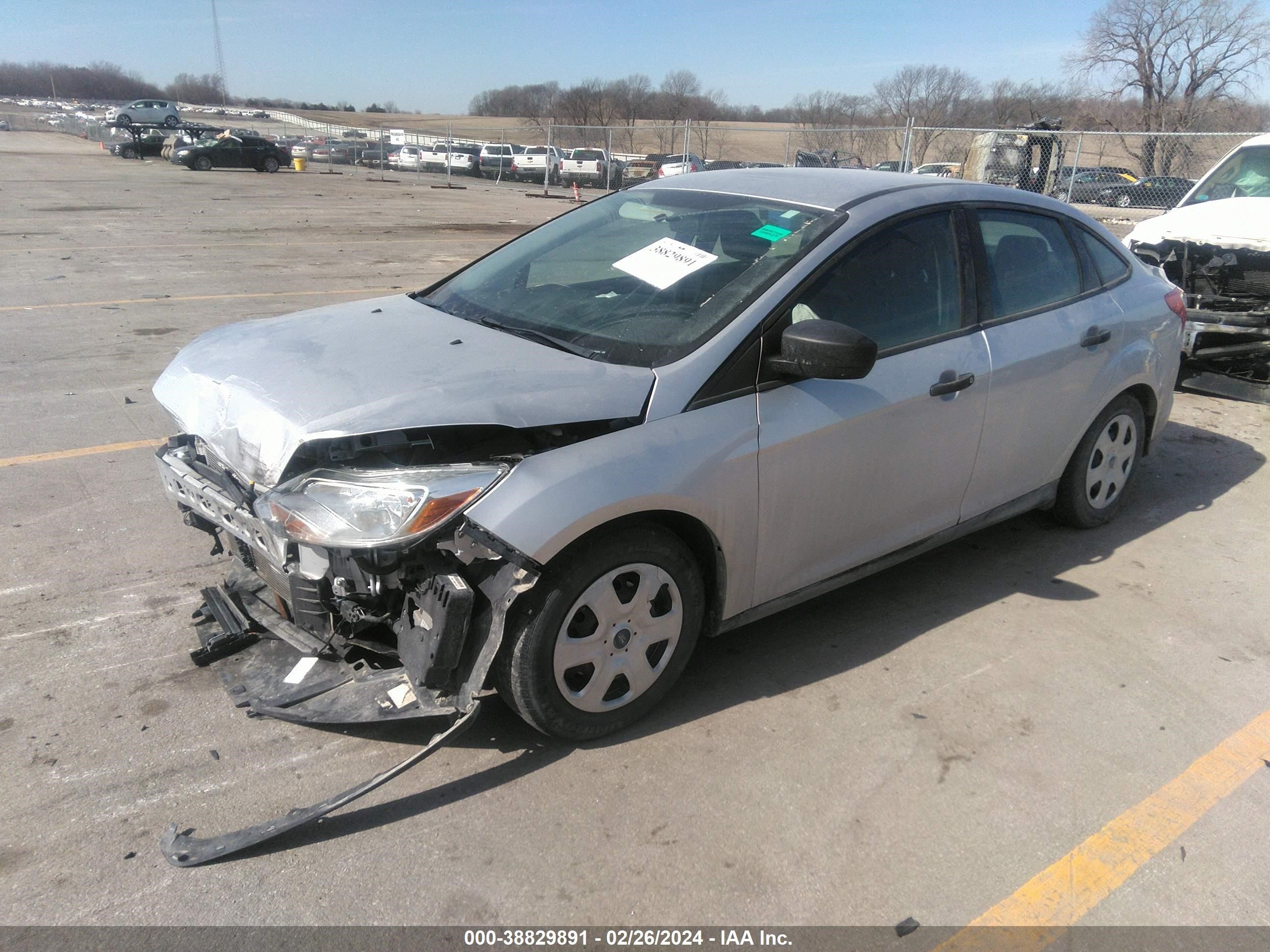 2014 Ford Focus S vin: 1FADP3E27EL103386