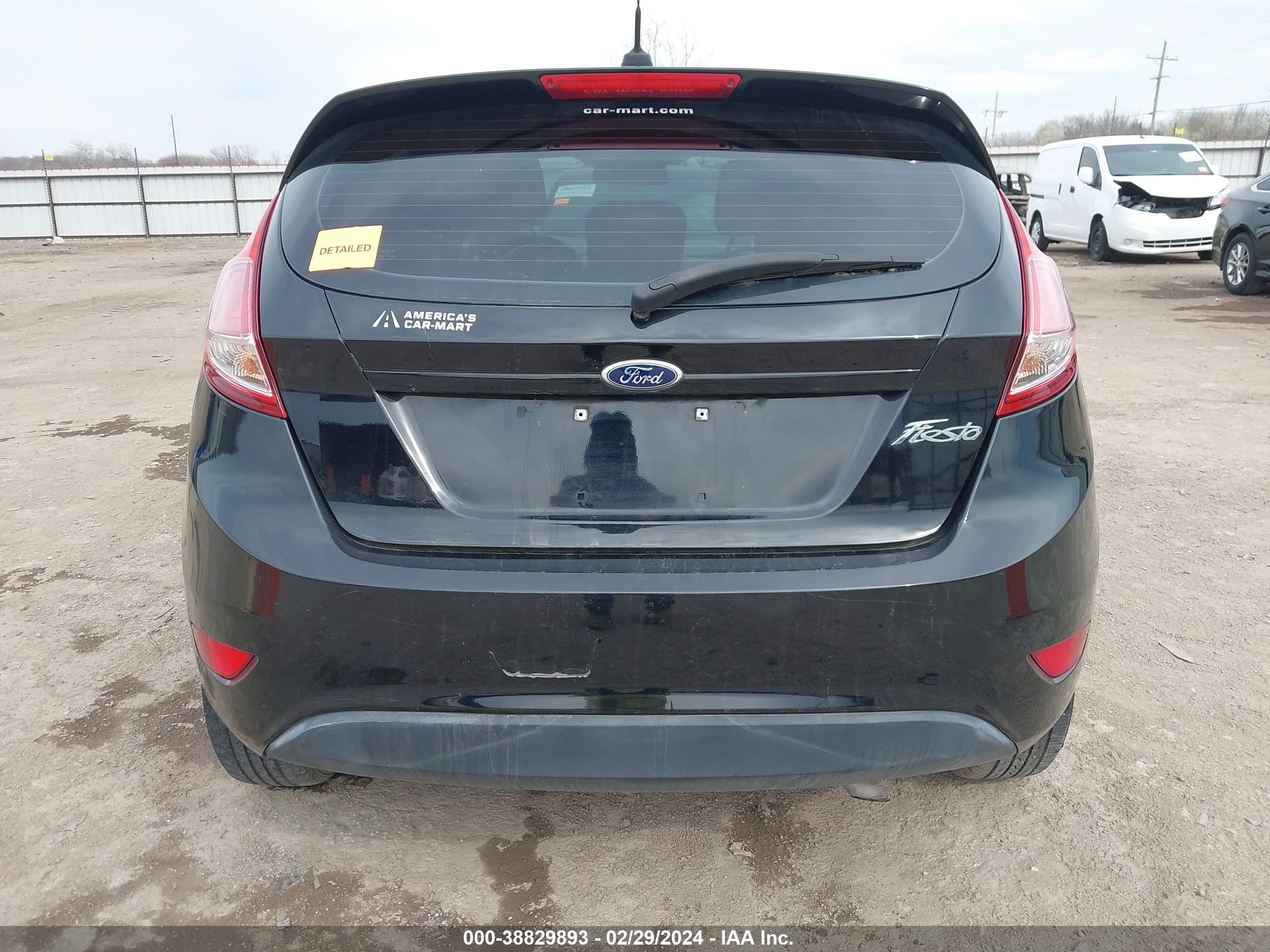 2016 Ford Fiesta S vin: 3FADP4TJ9GM171738