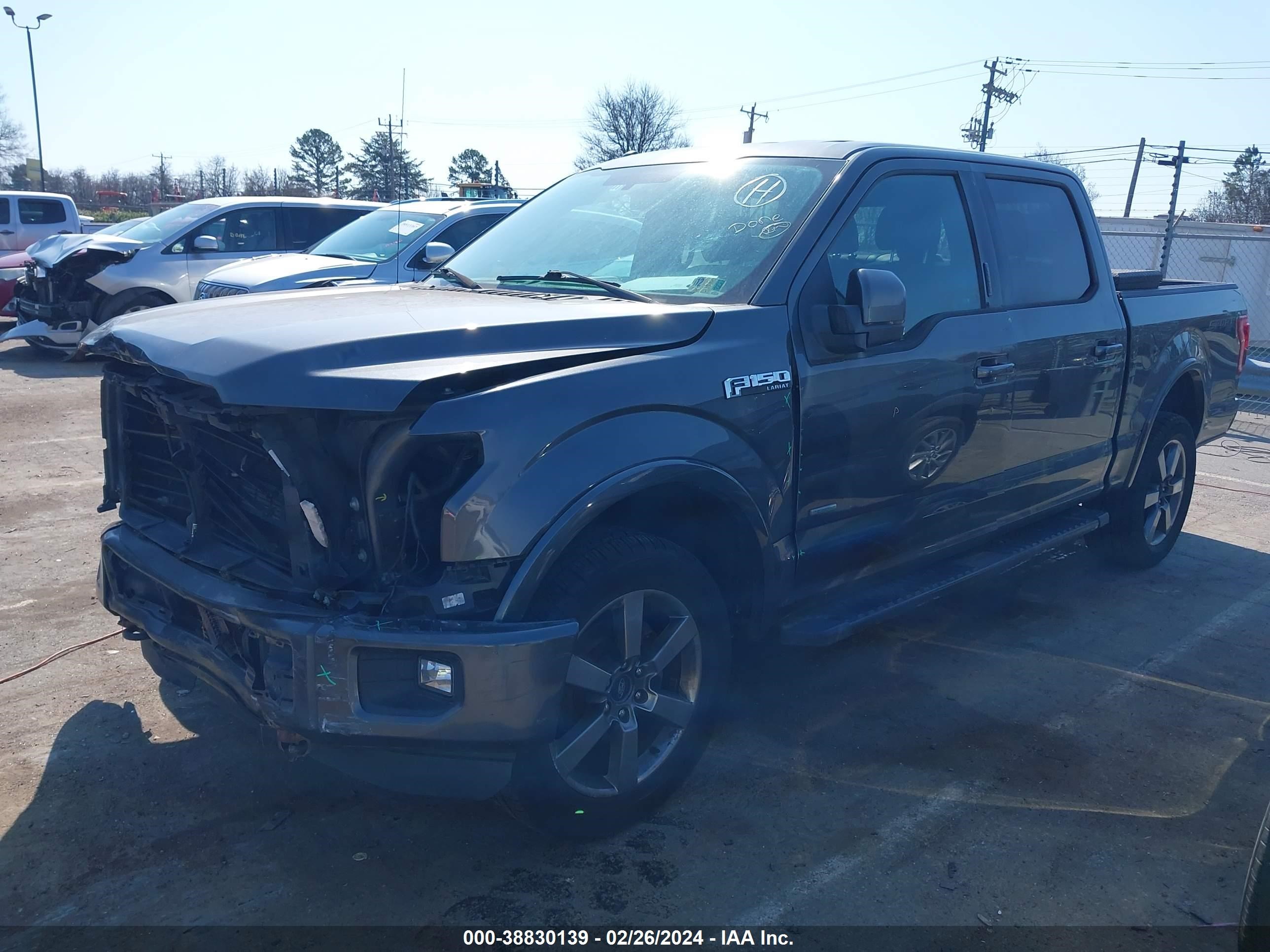 2015 Ford F-150 Lariat vin: 1FTEW1EG5FFC11376