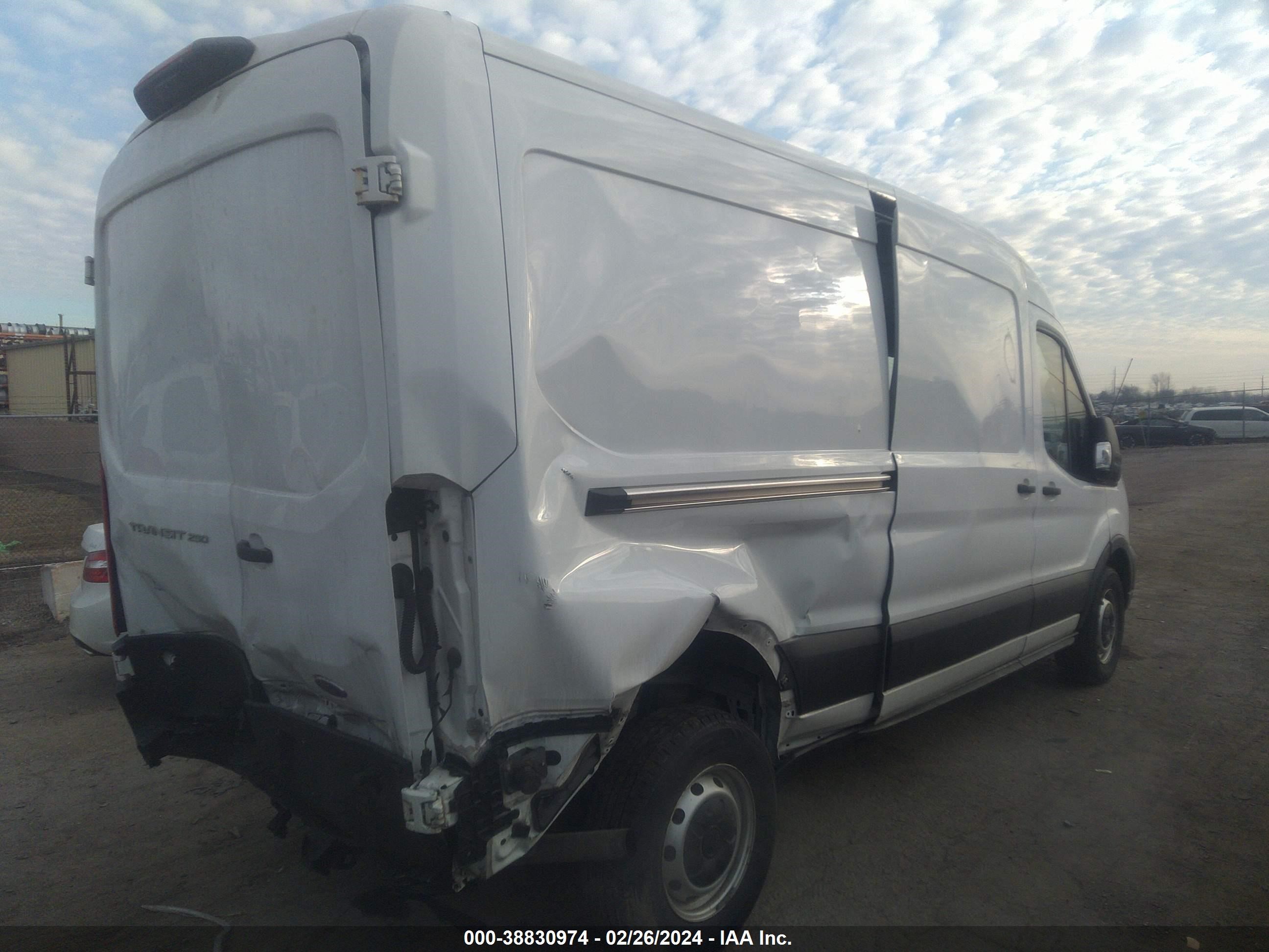 2020 Ford Transit-250 vin: 1FTBR1C86LKA16055