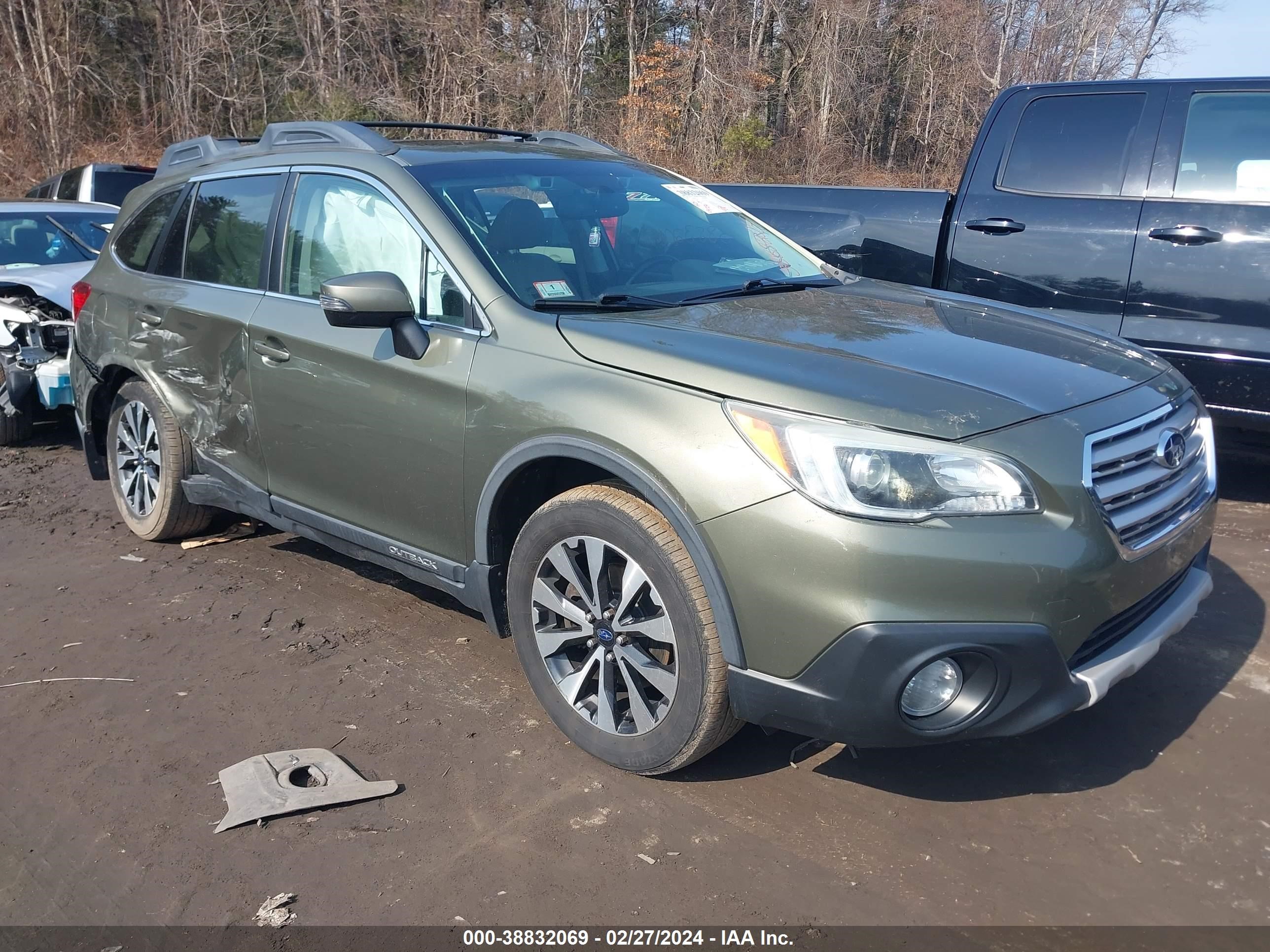 2016 Subaru Outback 3.6R Limited vin: 4S4BSENC5G3284362