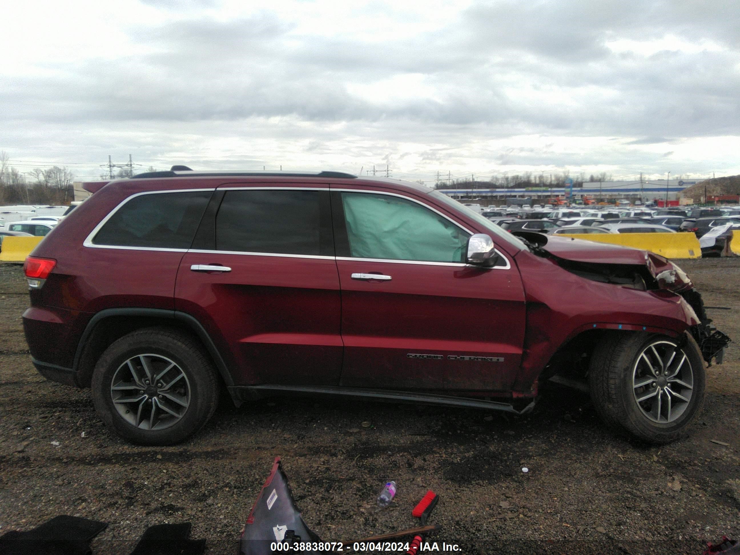 2019 Jeep Grand Cherokee Limited 4X4 vin: 1C4RJFBG1KC761591