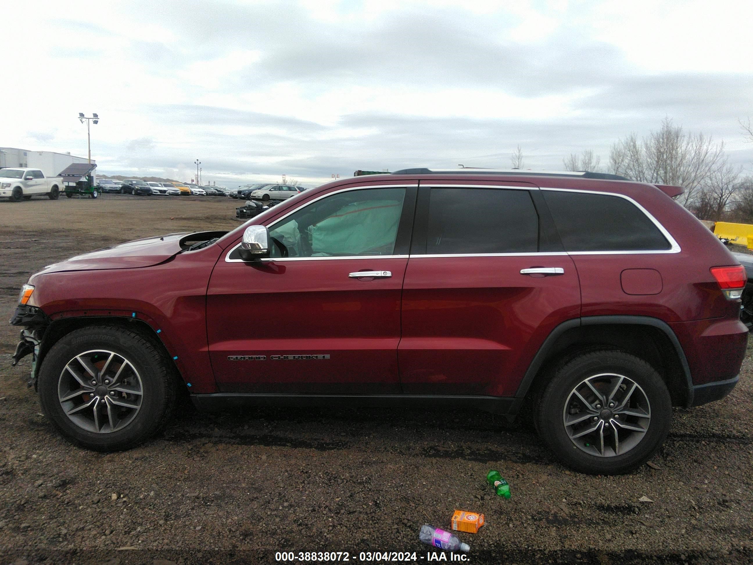 2019 Jeep Grand Cherokee Limited 4X4 vin: 1C4RJFBG1KC761591