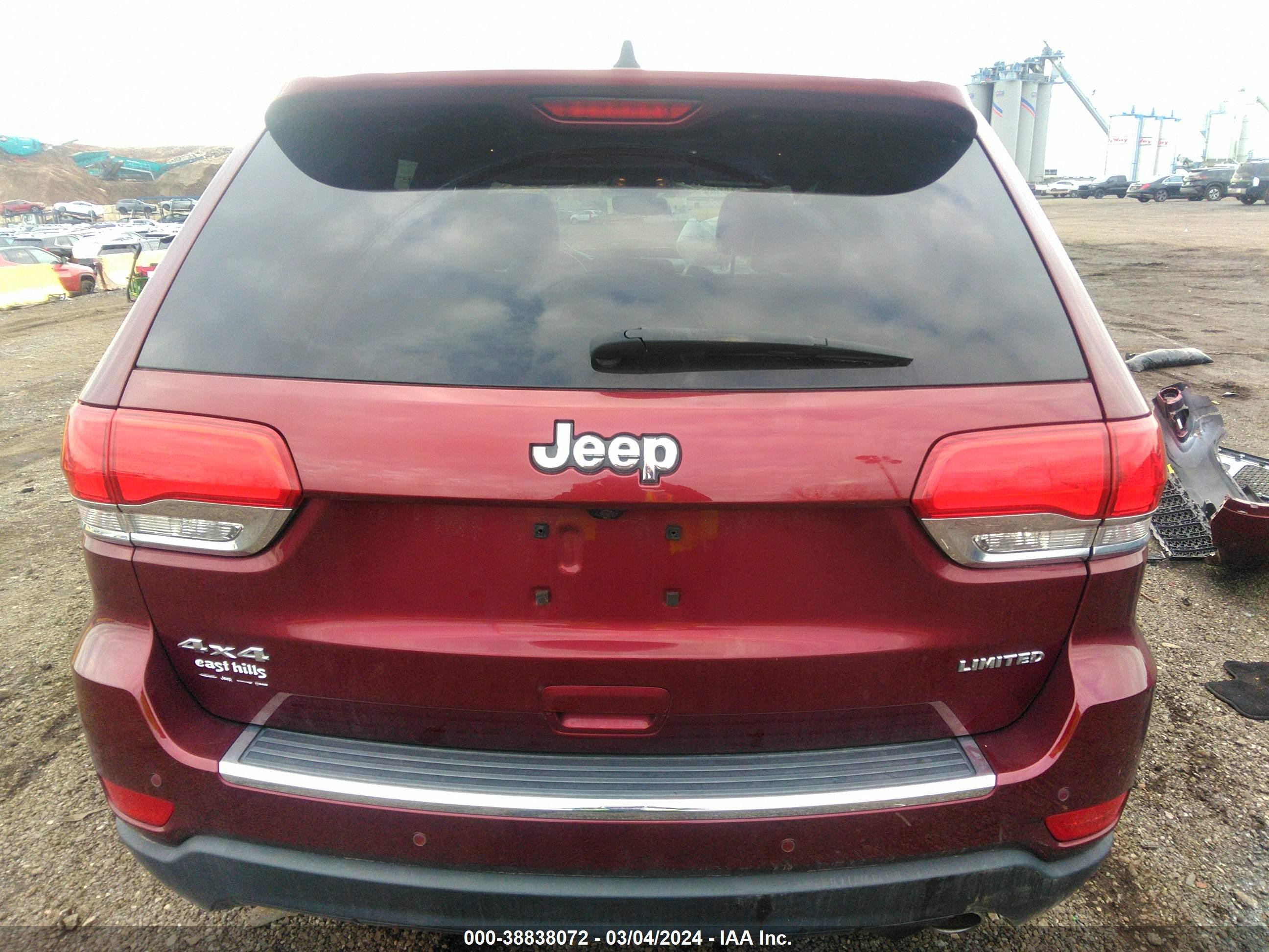 2019 Jeep Grand Cherokee Limited 4X4 vin: 1C4RJFBG1KC761591