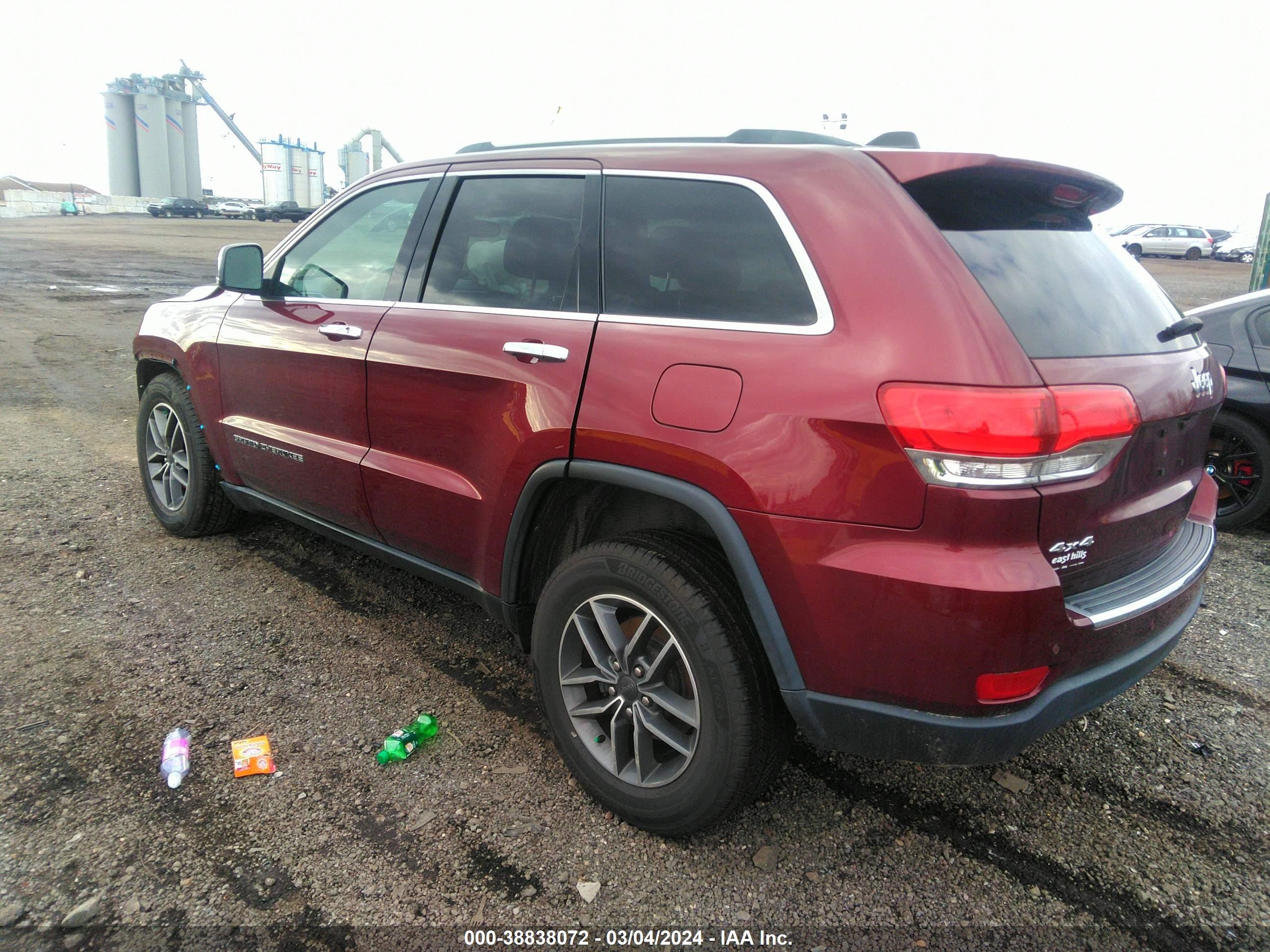 2019 Jeep Grand Cherokee Limited 4X4 vin: 1C4RJFBG1KC761591