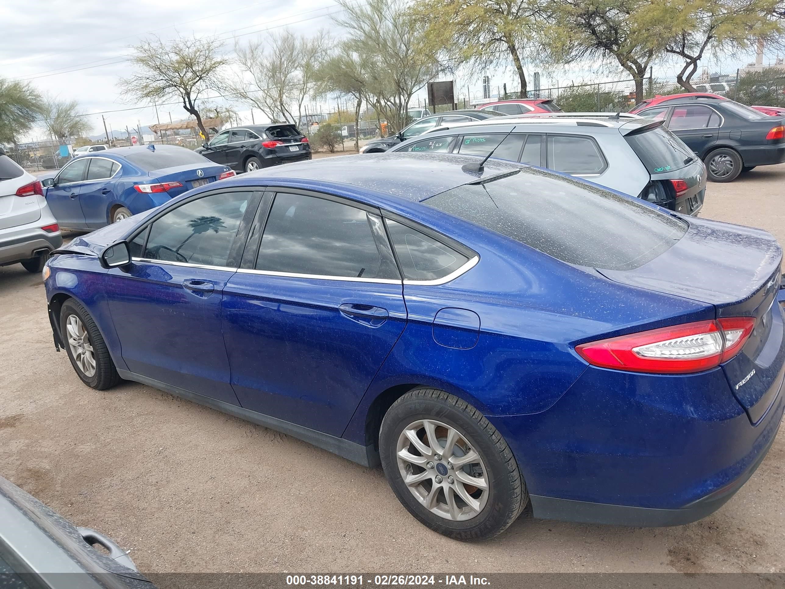 2016 Ford Fusion S vin: 3FA6P0G72GR356734