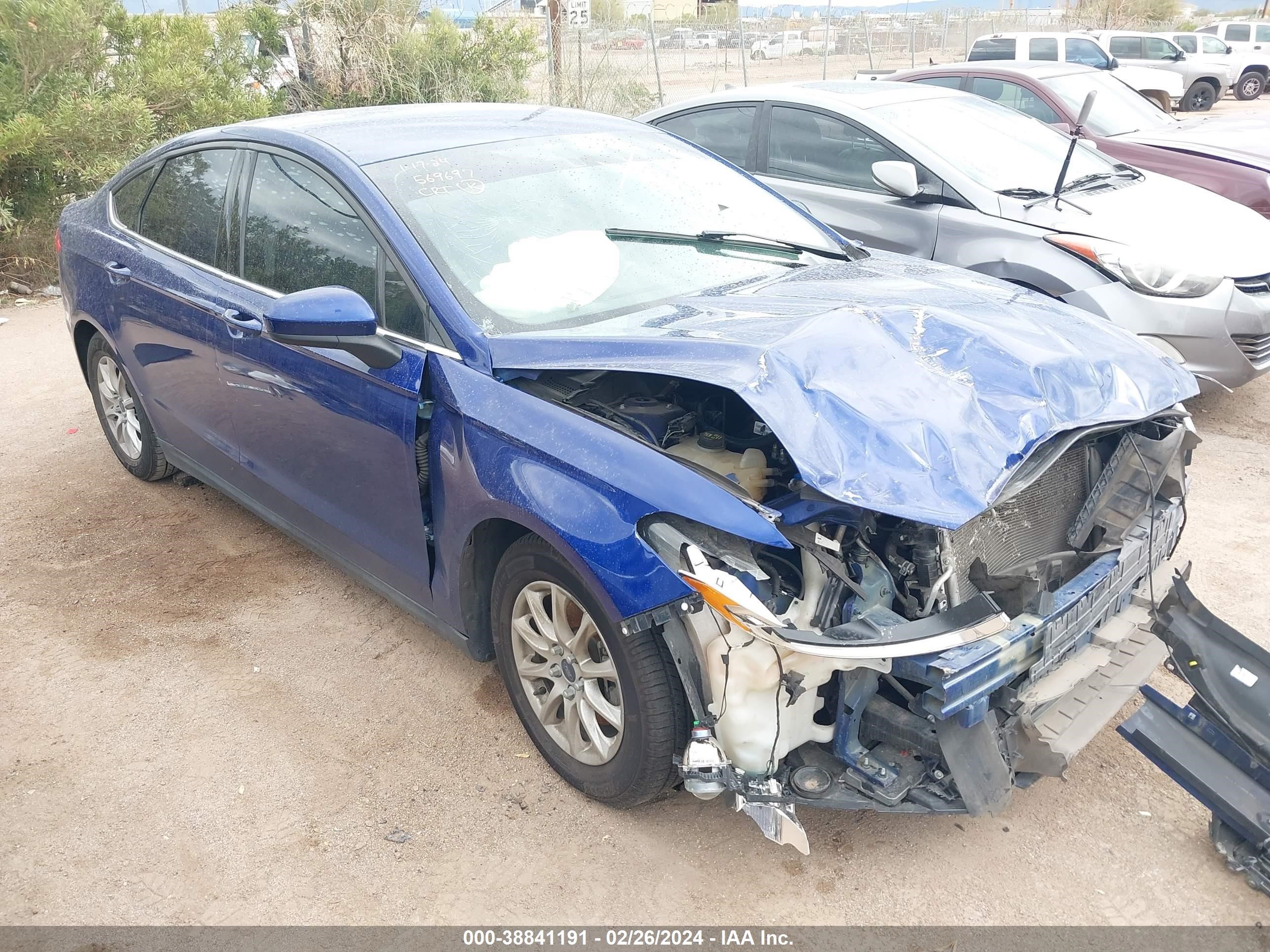 2016 Ford Fusion S vin: 3FA6P0G72GR356734