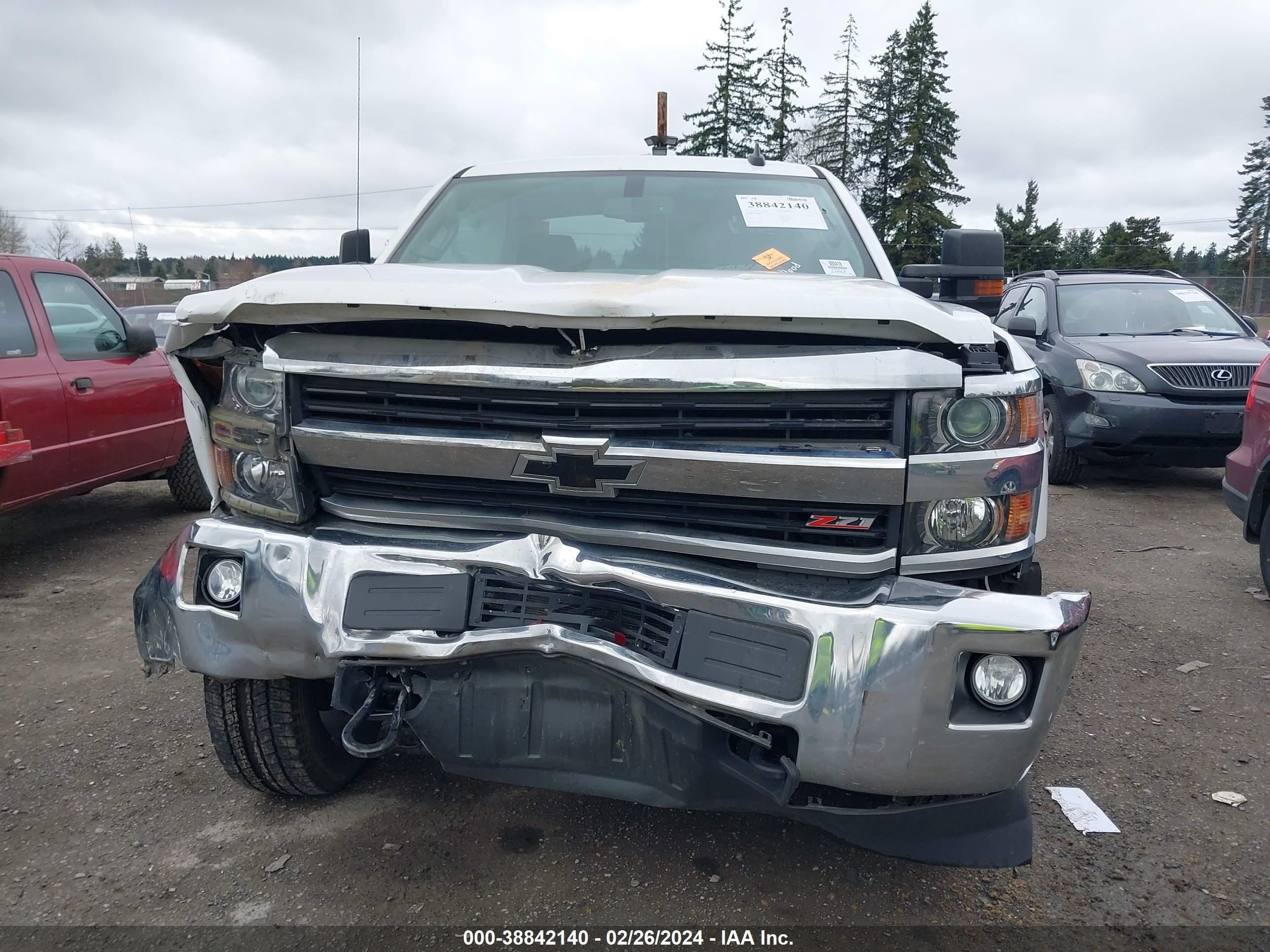 2017 Chevrolet Silverado 2500Hd Lt vin: 1GC2KVEG1HZ184443