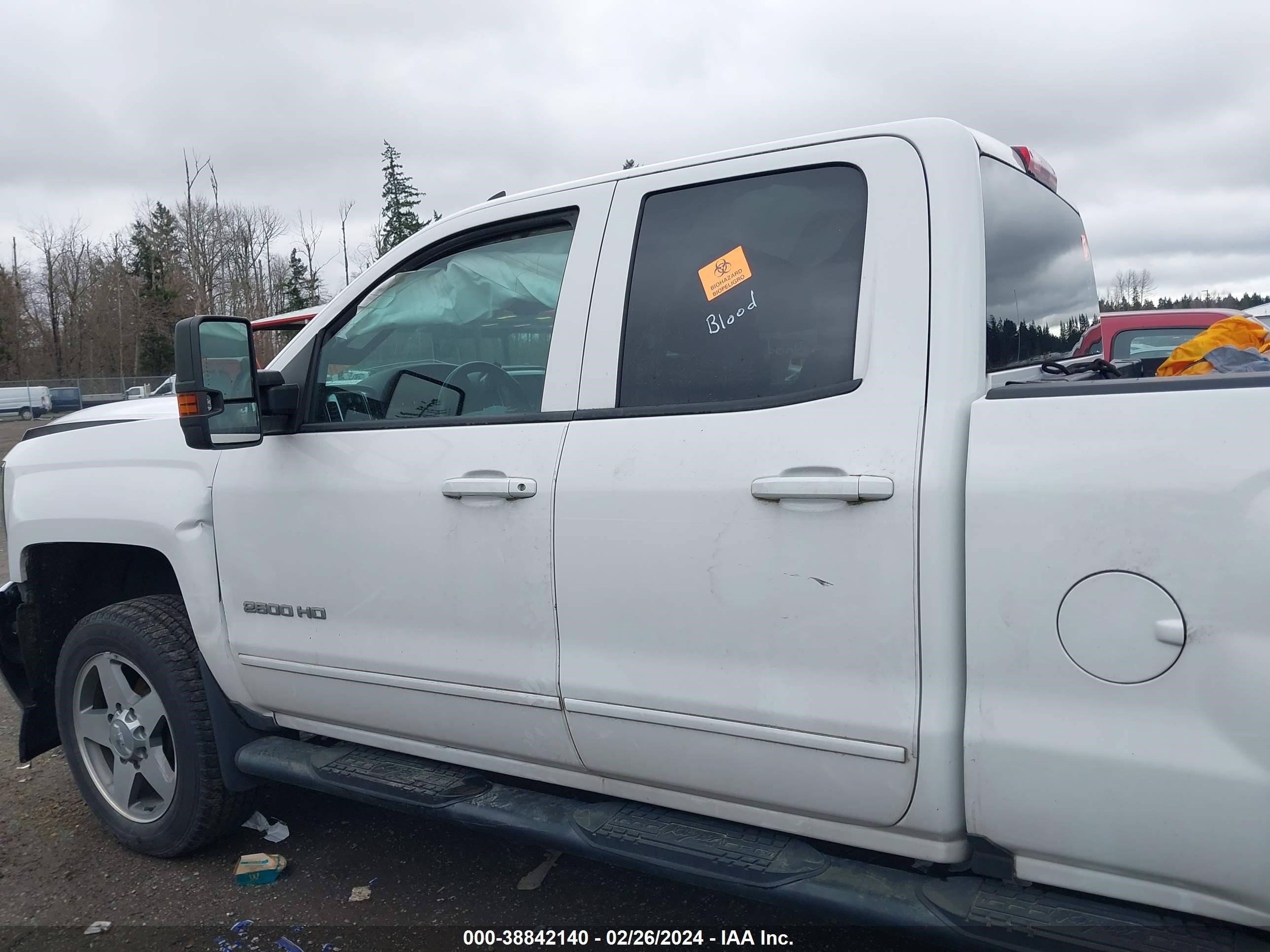 2017 Chevrolet Silverado 2500Hd Lt vin: 1GC2KVEG1HZ184443