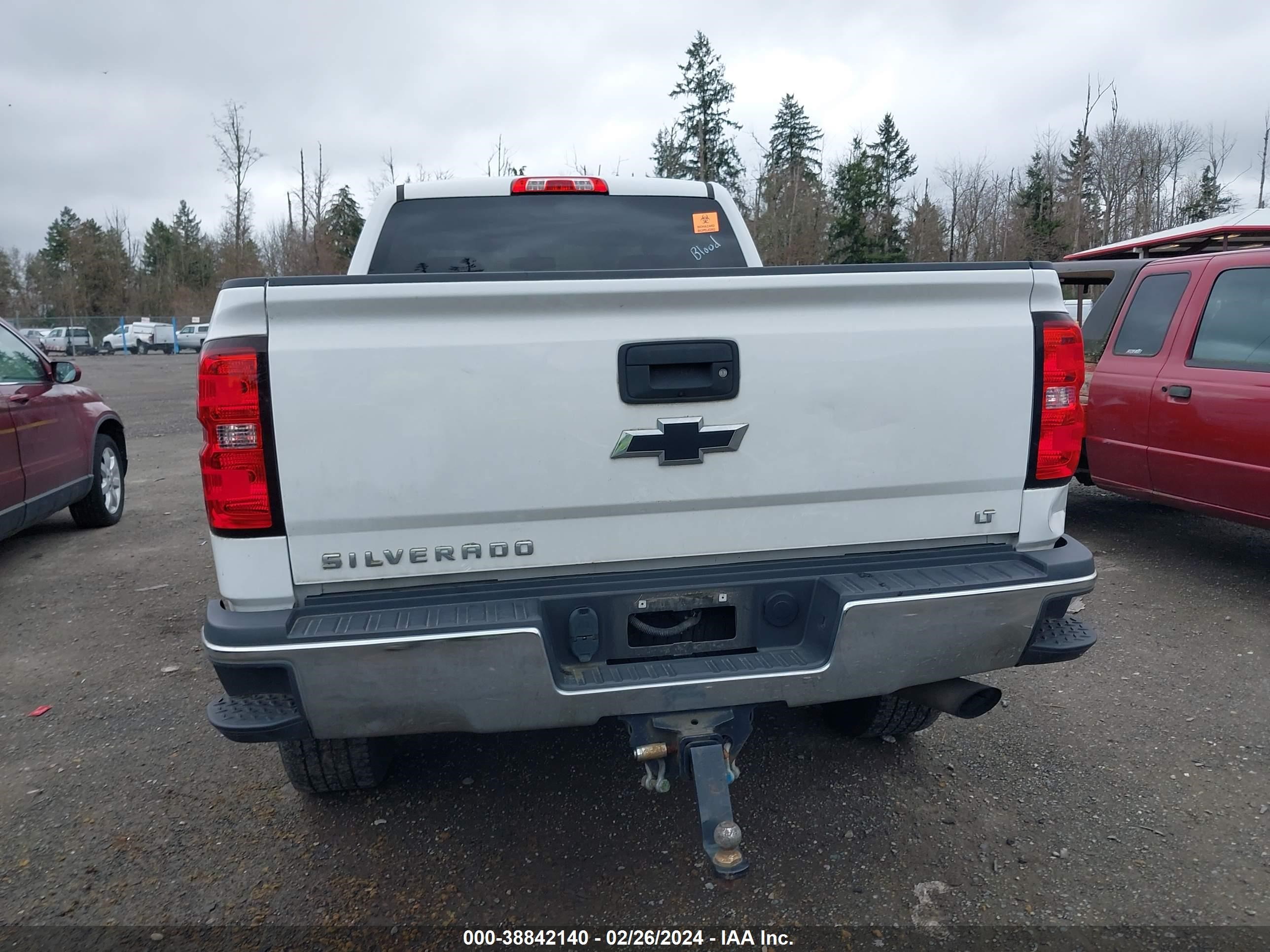 2017 Chevrolet Silverado 2500Hd Lt vin: 1GC2KVEG1HZ184443