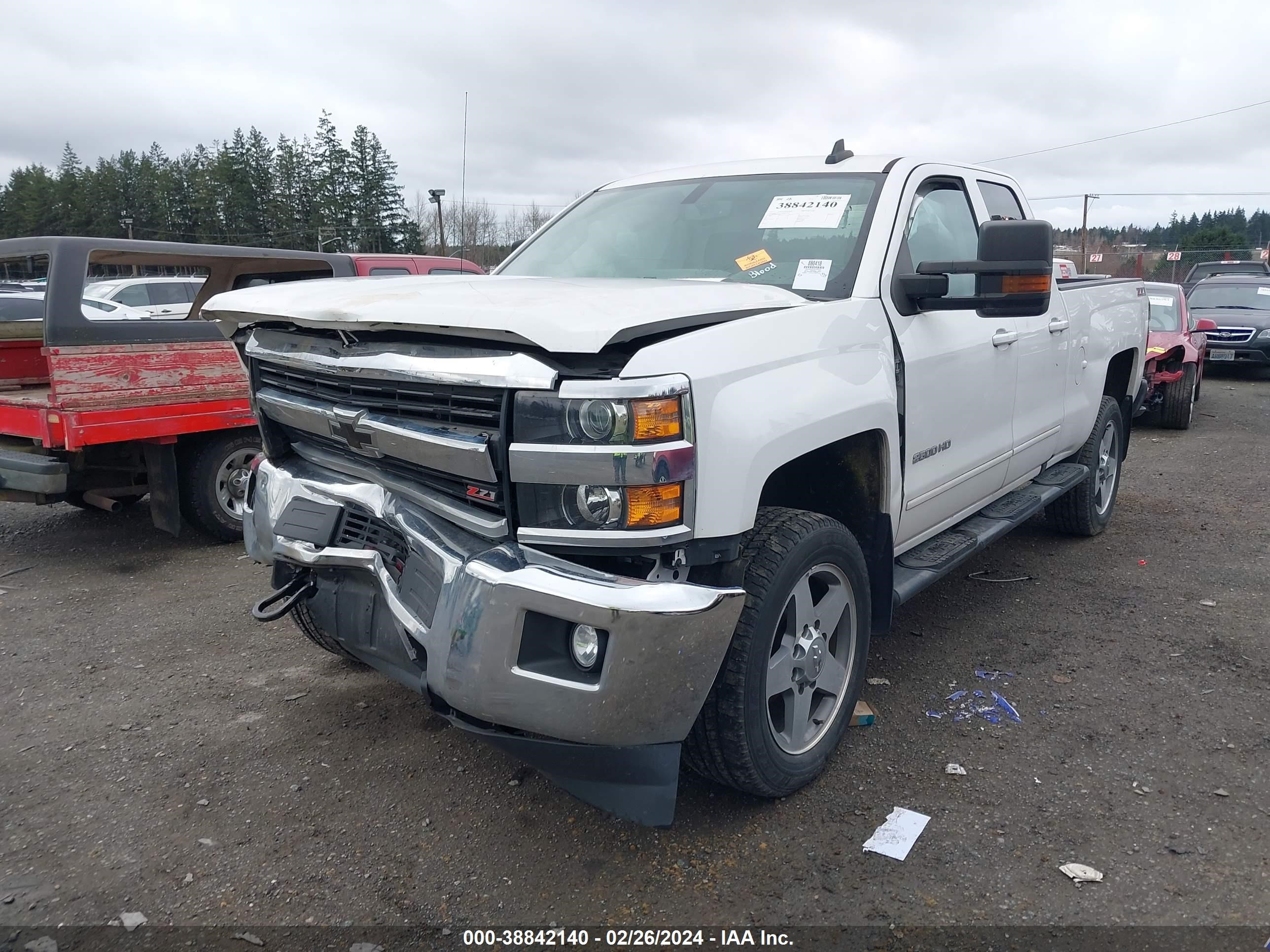 2017 Chevrolet Silverado 2500Hd Lt vin: 1GC2KVEG1HZ184443