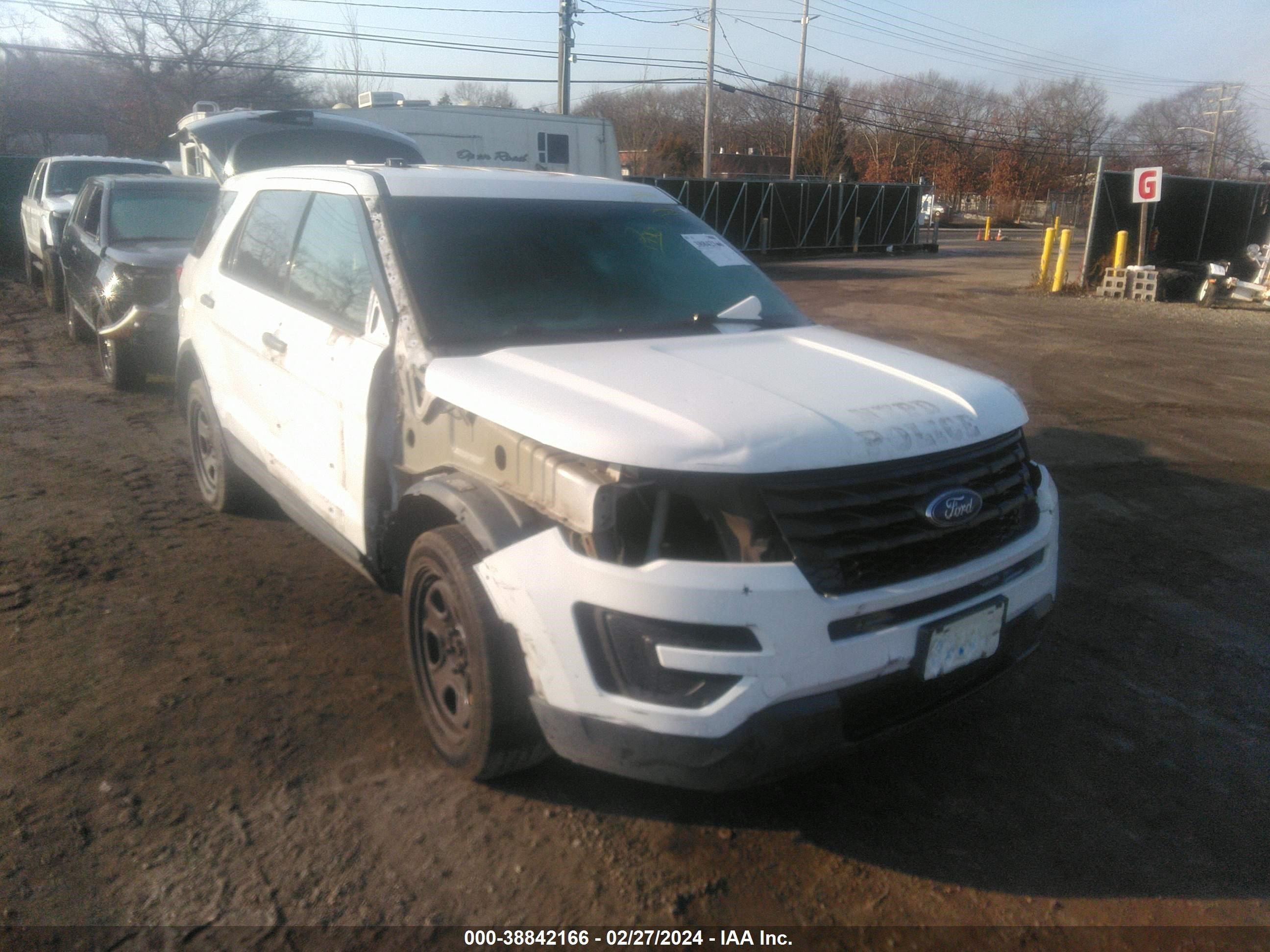 2017 Ford Explorer Police Interceptor vin: 1FM5K8AR4HGB00693