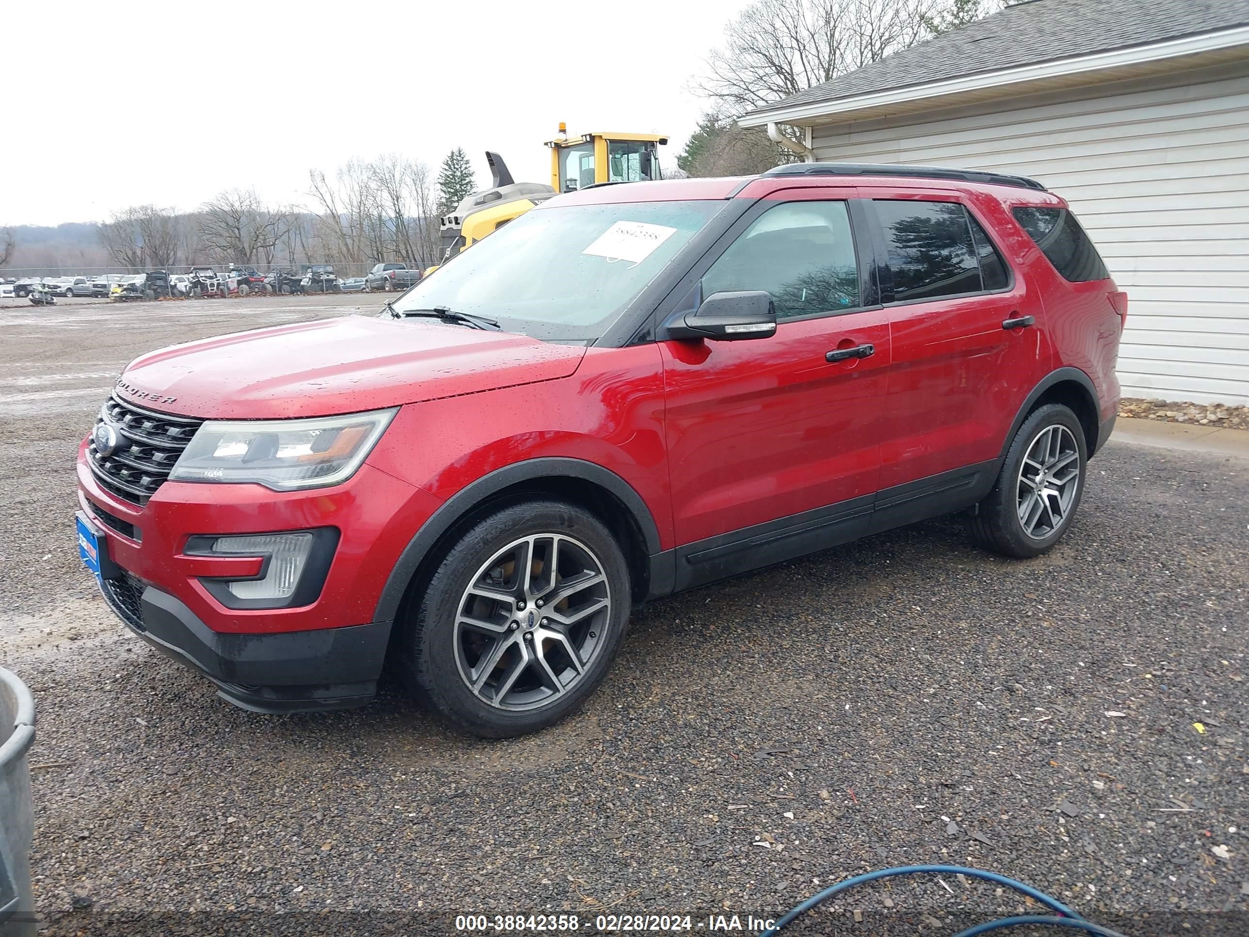 2016 Ford Explorer Sport vin: 1FMK8GT7GGC10557