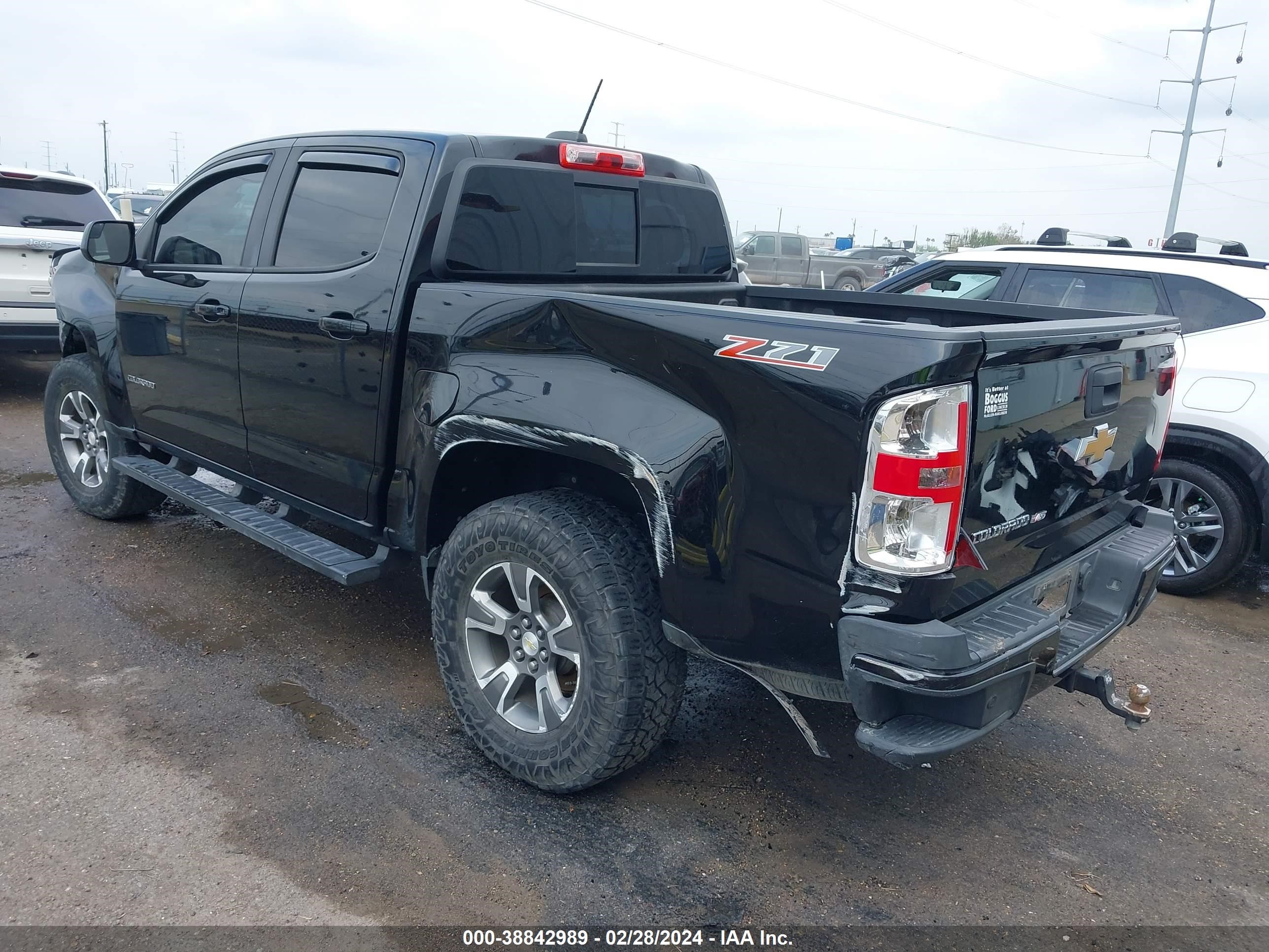 2019 Chevrolet Colorado Z71 vin: 1GCGSDEN6K1112867