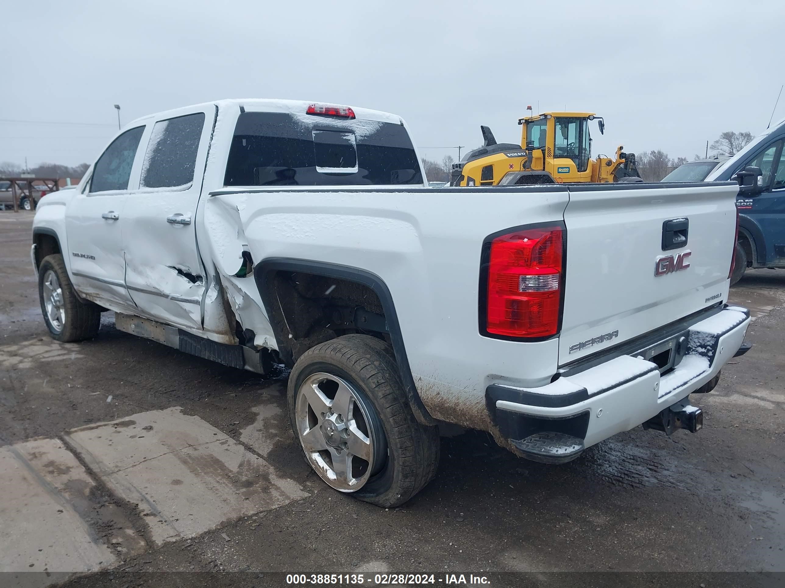 2016 GMC Sierra 2500Hd Denali vin: 1GT12UE8XGF245187