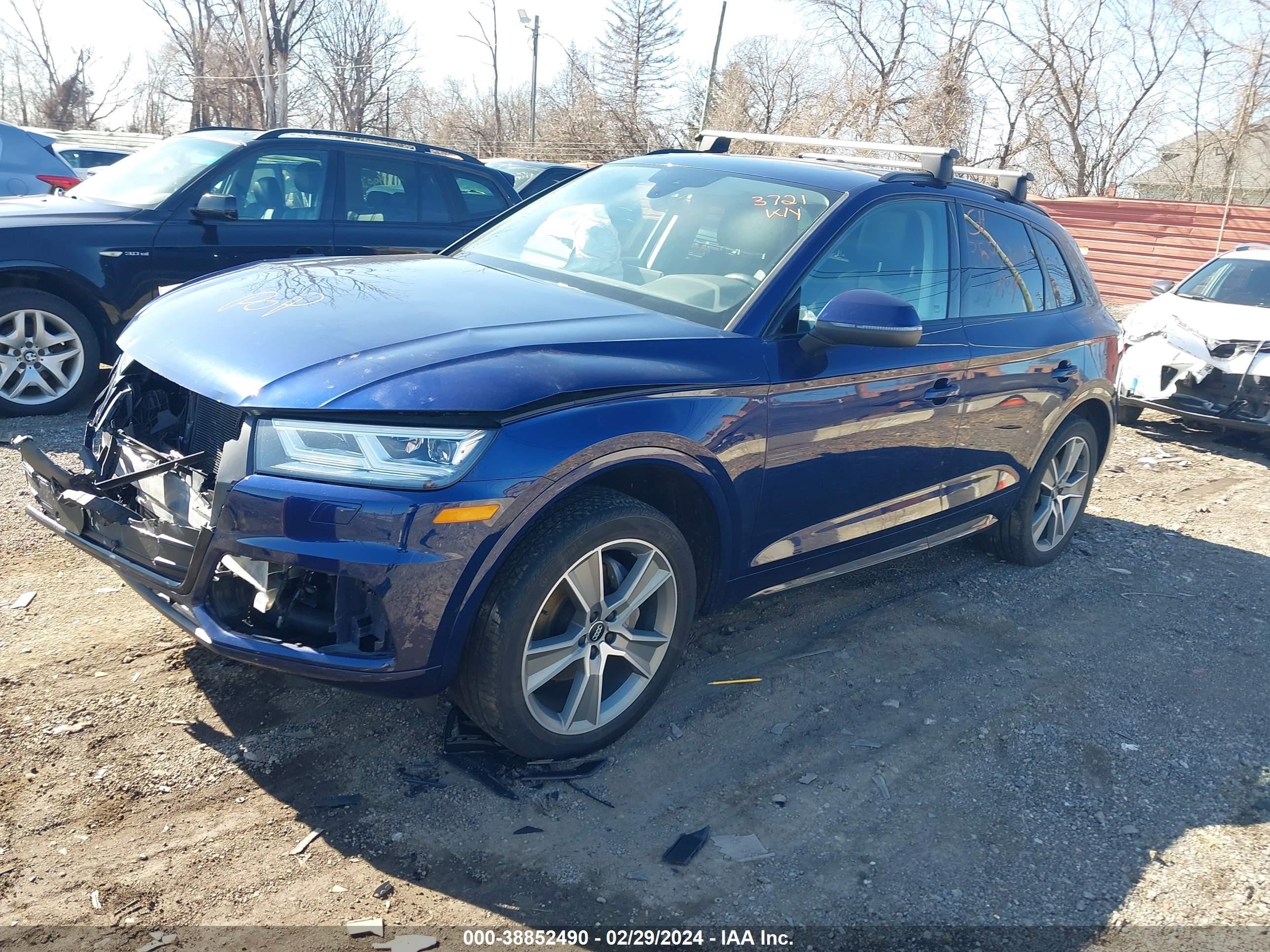 2020 Audi Q5 Premium Plus 45 Tfsi Quattro S Tronic vin: WA1BNAFY5L2003721