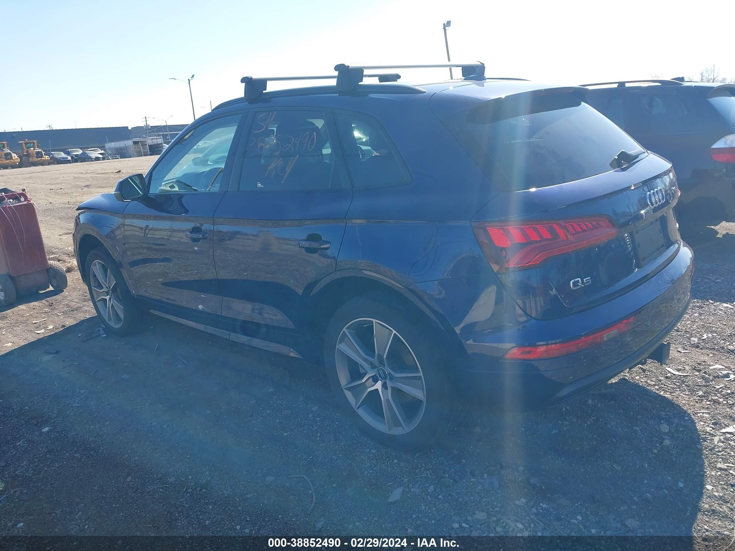 2020 Audi Q5 Premium Plus 45 Tfsi Quattro S Tronic vin: WA1BNAFY5L2003721