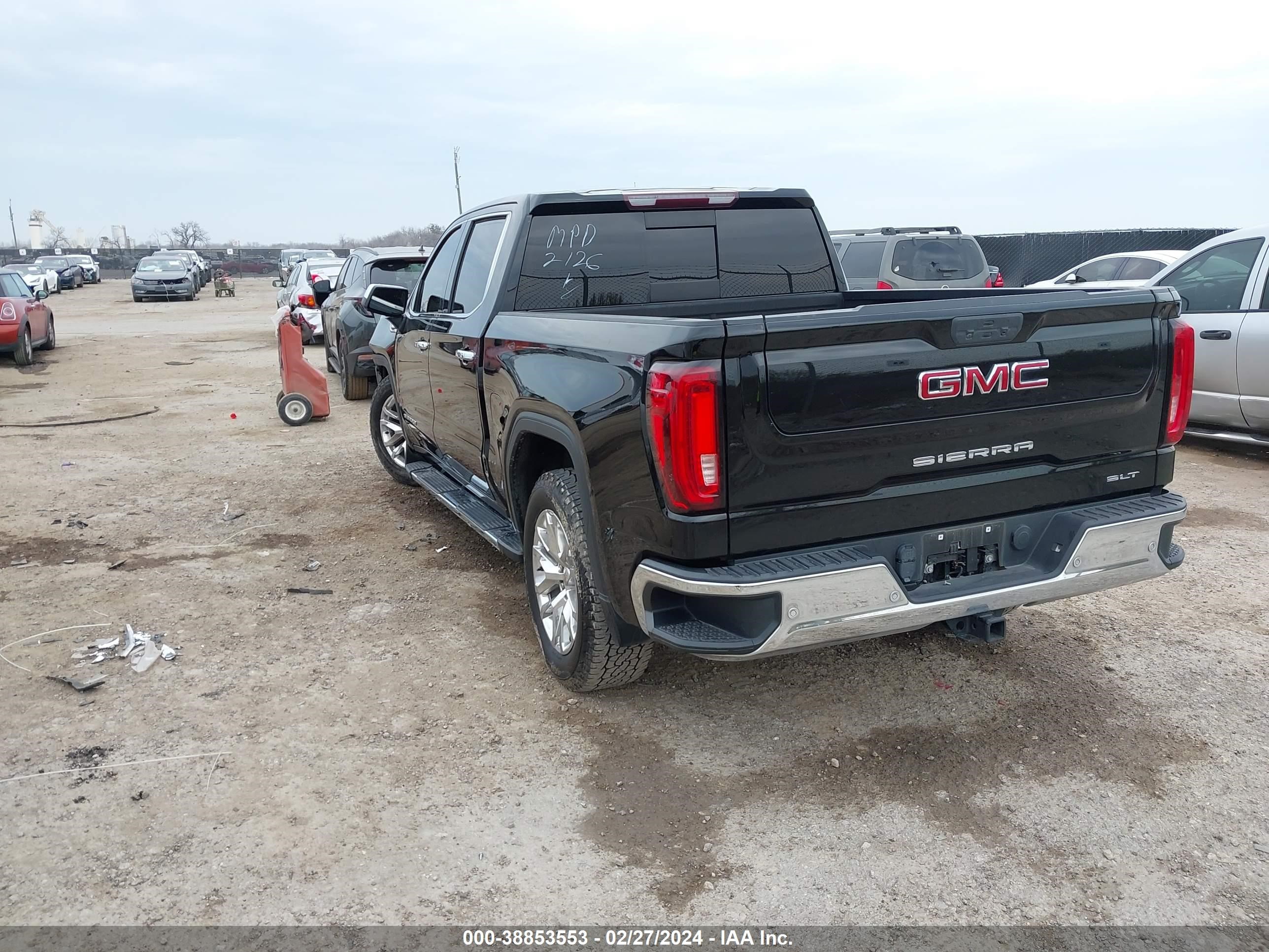 2021 GMC Sierra 1500 2Wd Short Box Slt vin: 3GTP8DED3MG115834