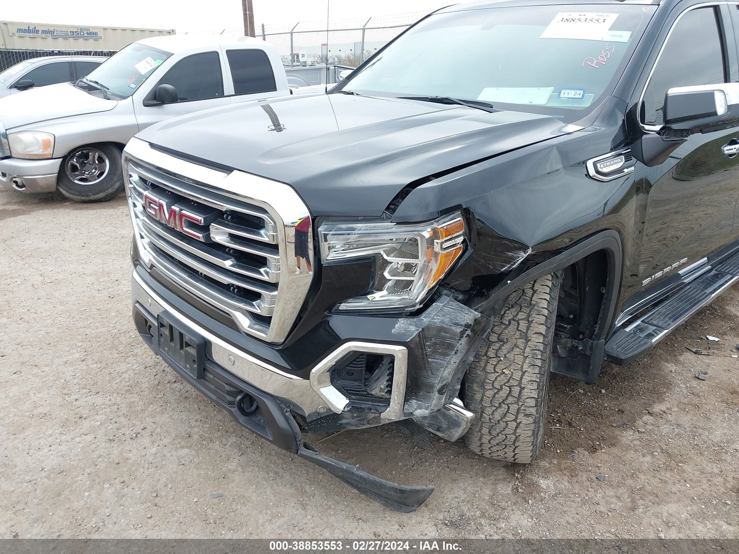 2021 GMC Sierra 1500 2Wd Short Box Slt vin: 3GTP8DED3MG115834