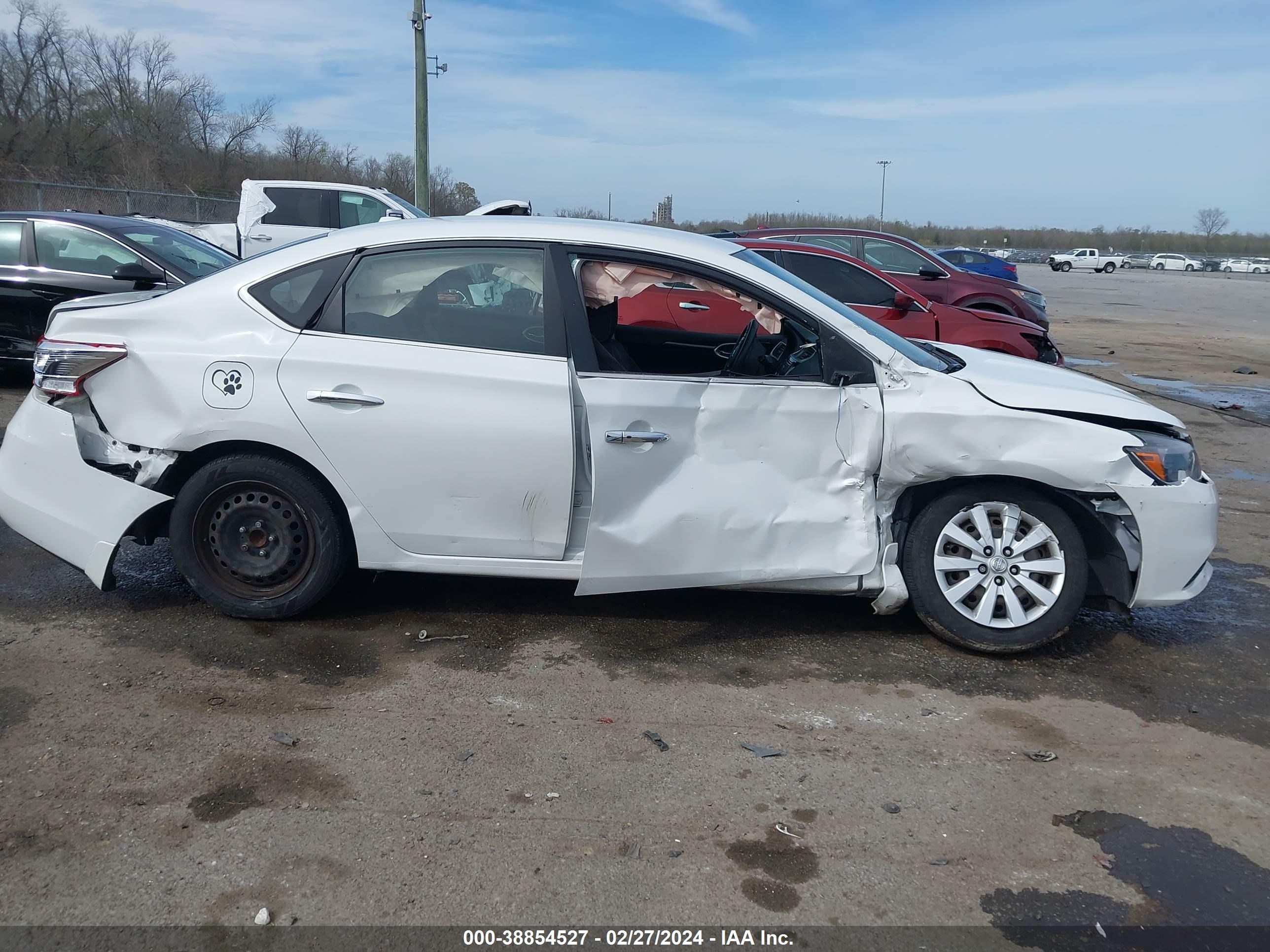 2017 Nissan Sentra Sv vin: 3N1AB7AP8HY264607