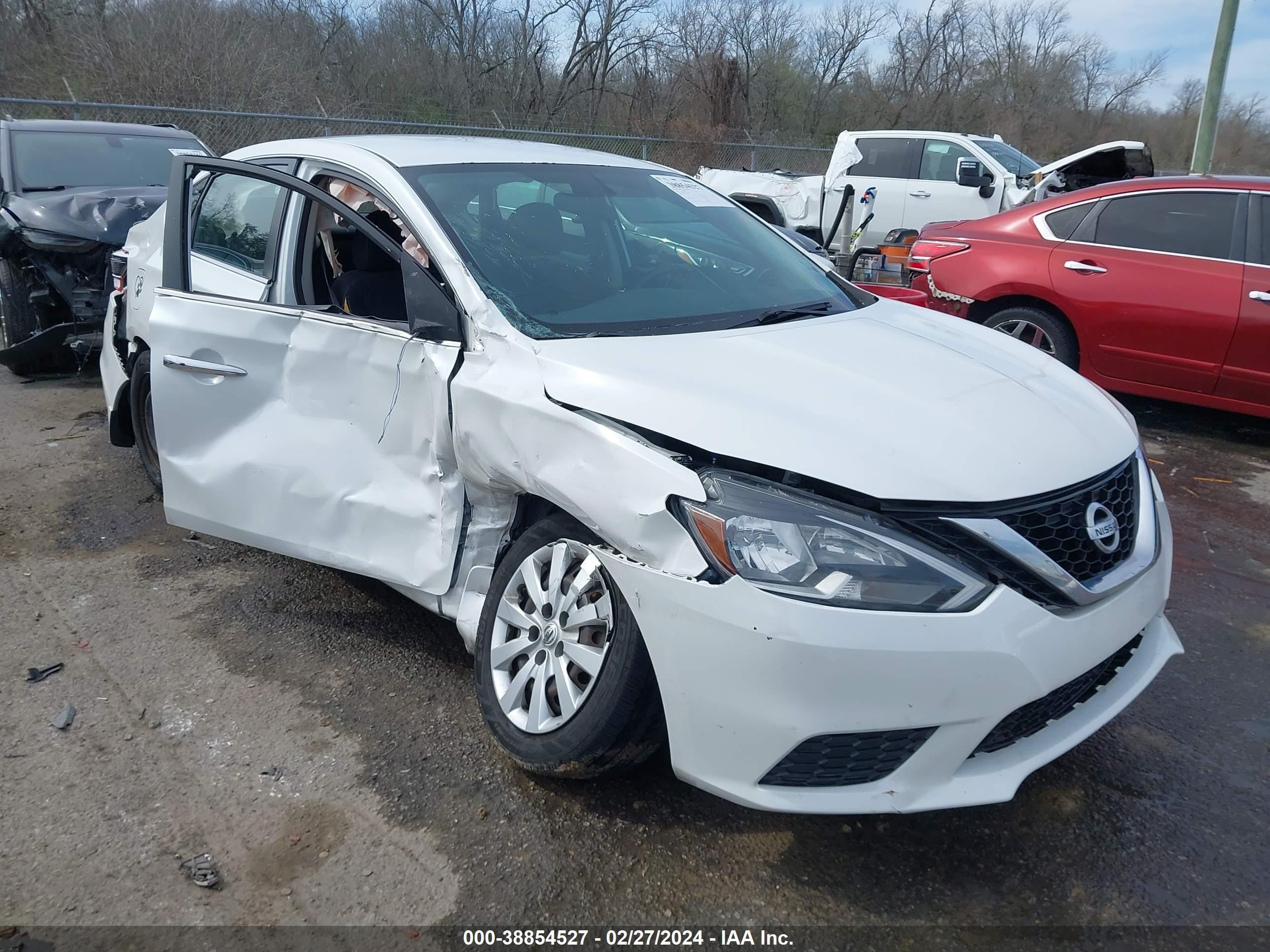 2017 Nissan Sentra Sv vin: 3N1AB7AP8HY264607