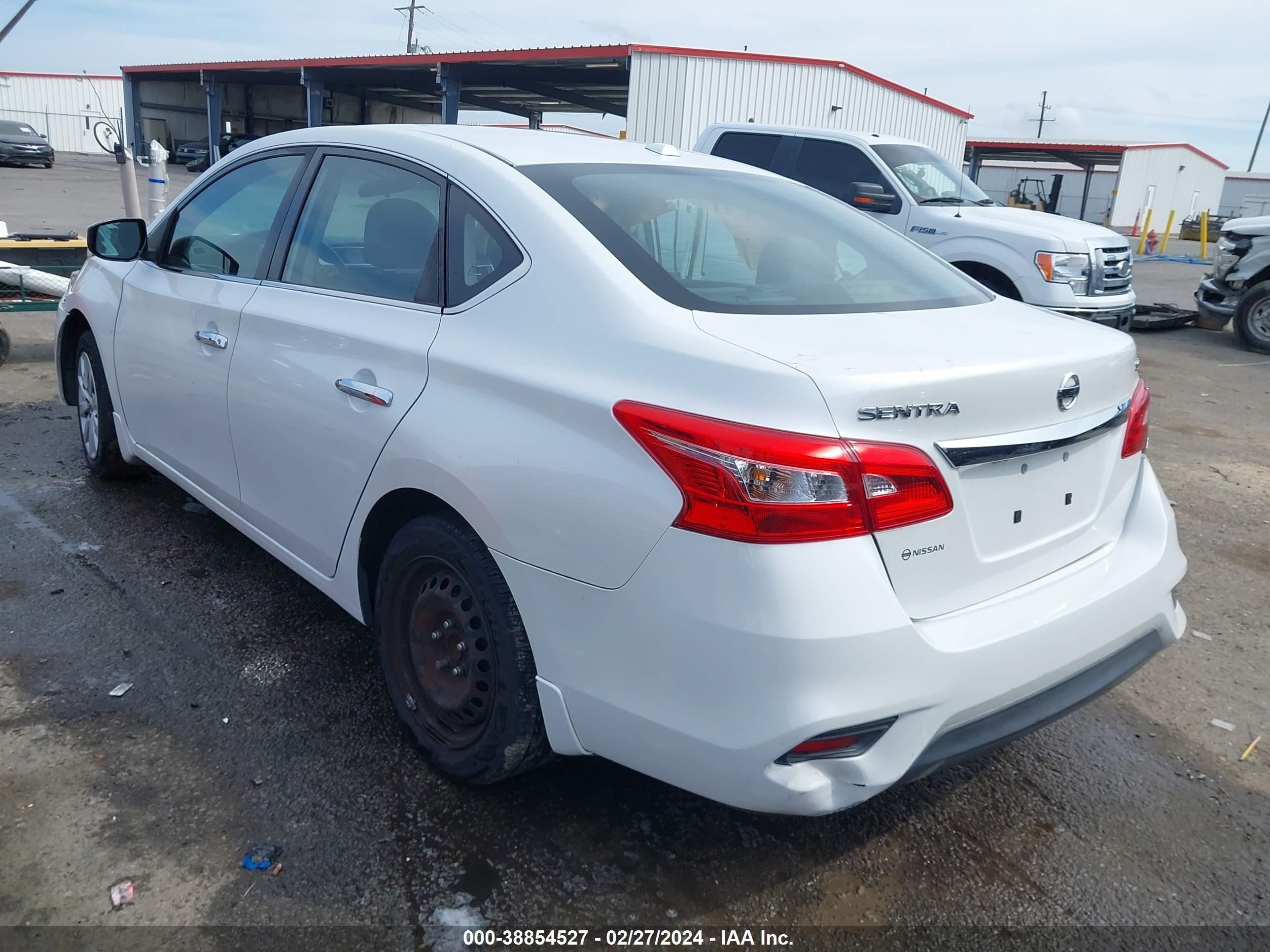 2017 Nissan Sentra Sv vin: 3N1AB7AP8HY264607