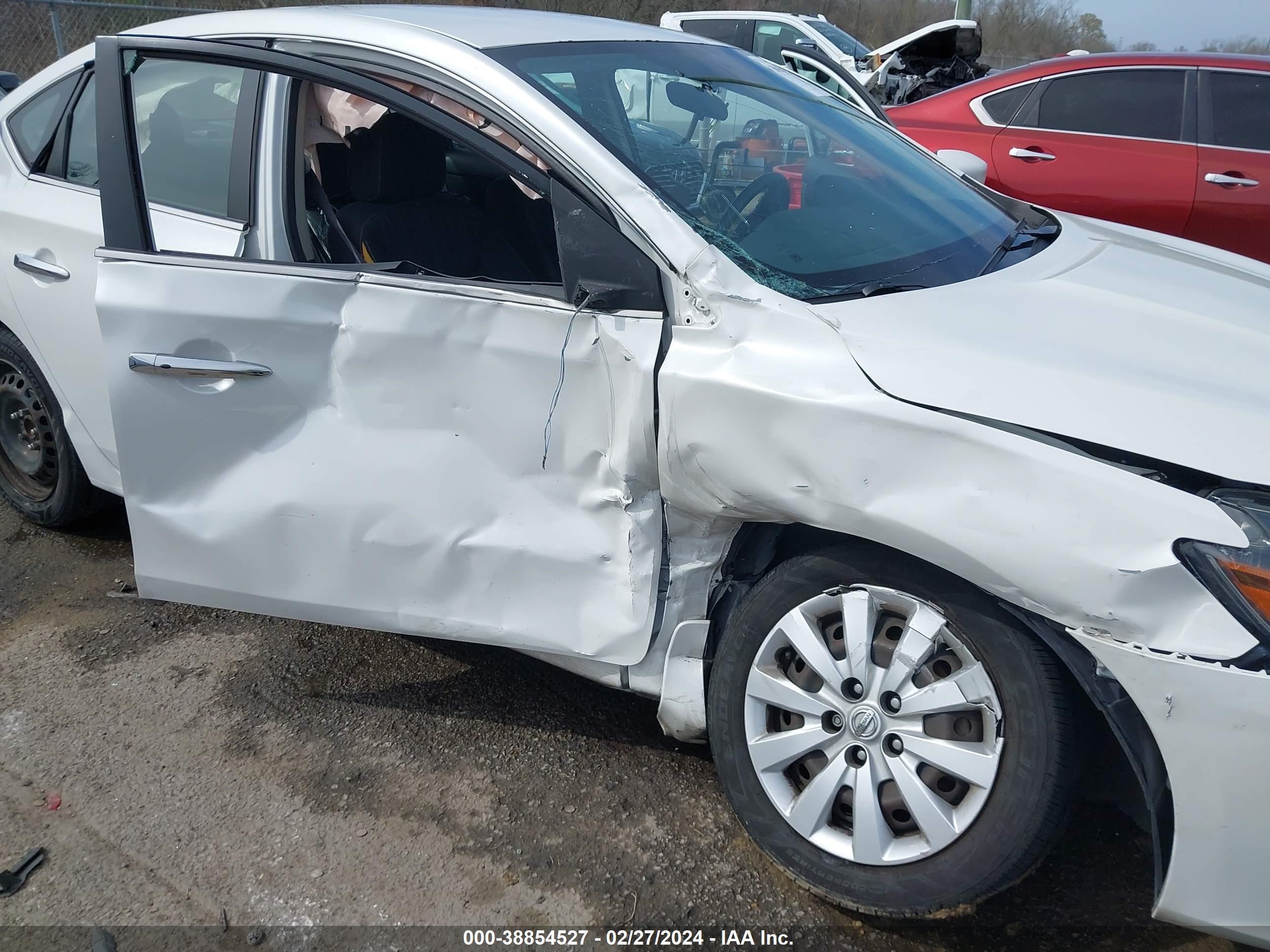 2017 Nissan Sentra Sv vin: 3N1AB7AP8HY264607