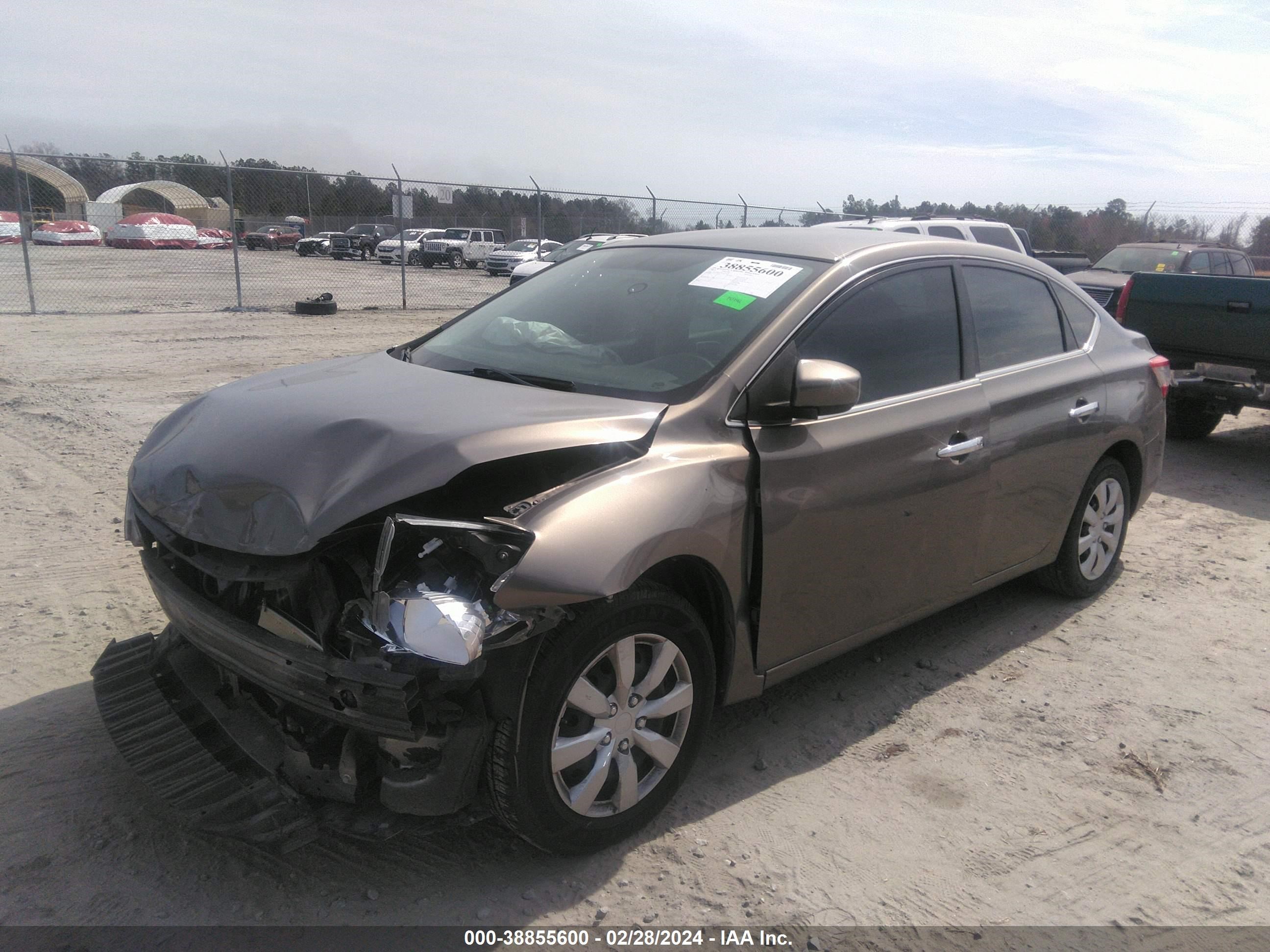 2015 Nissan Sentra Sv vin: 3N1AB7AP5FY236163