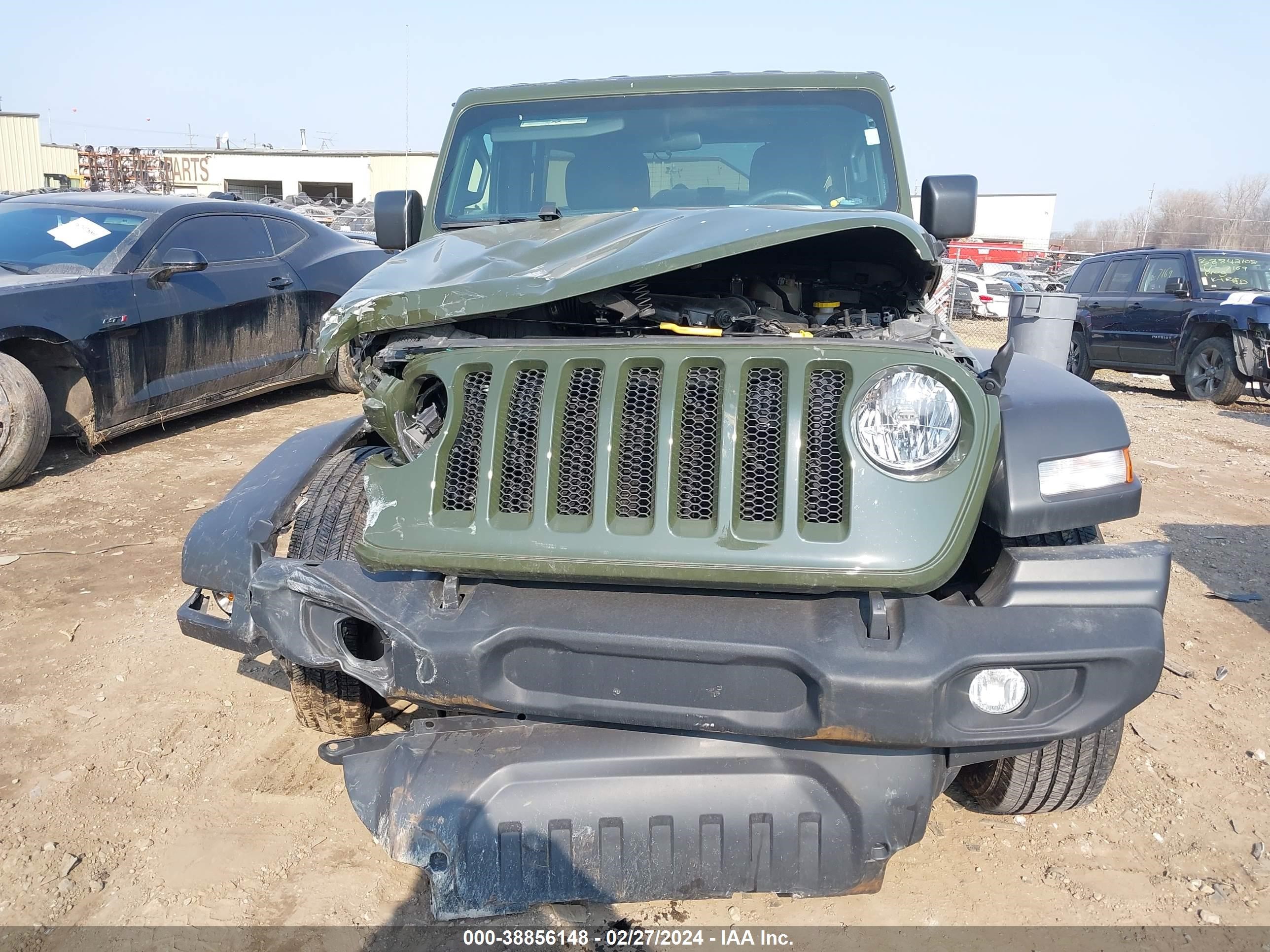 2022 Jeep Wrangler Unlimited Sport S 4X4 vin: 1C4HJXDG5NW167510