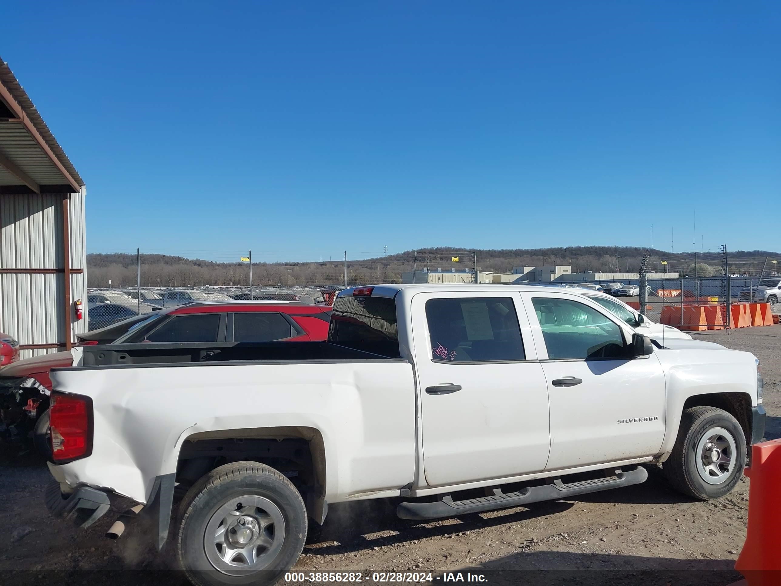 2017 Chevrolet Silverado 1500 Wt vin: 3GCPCNEC0HG133516