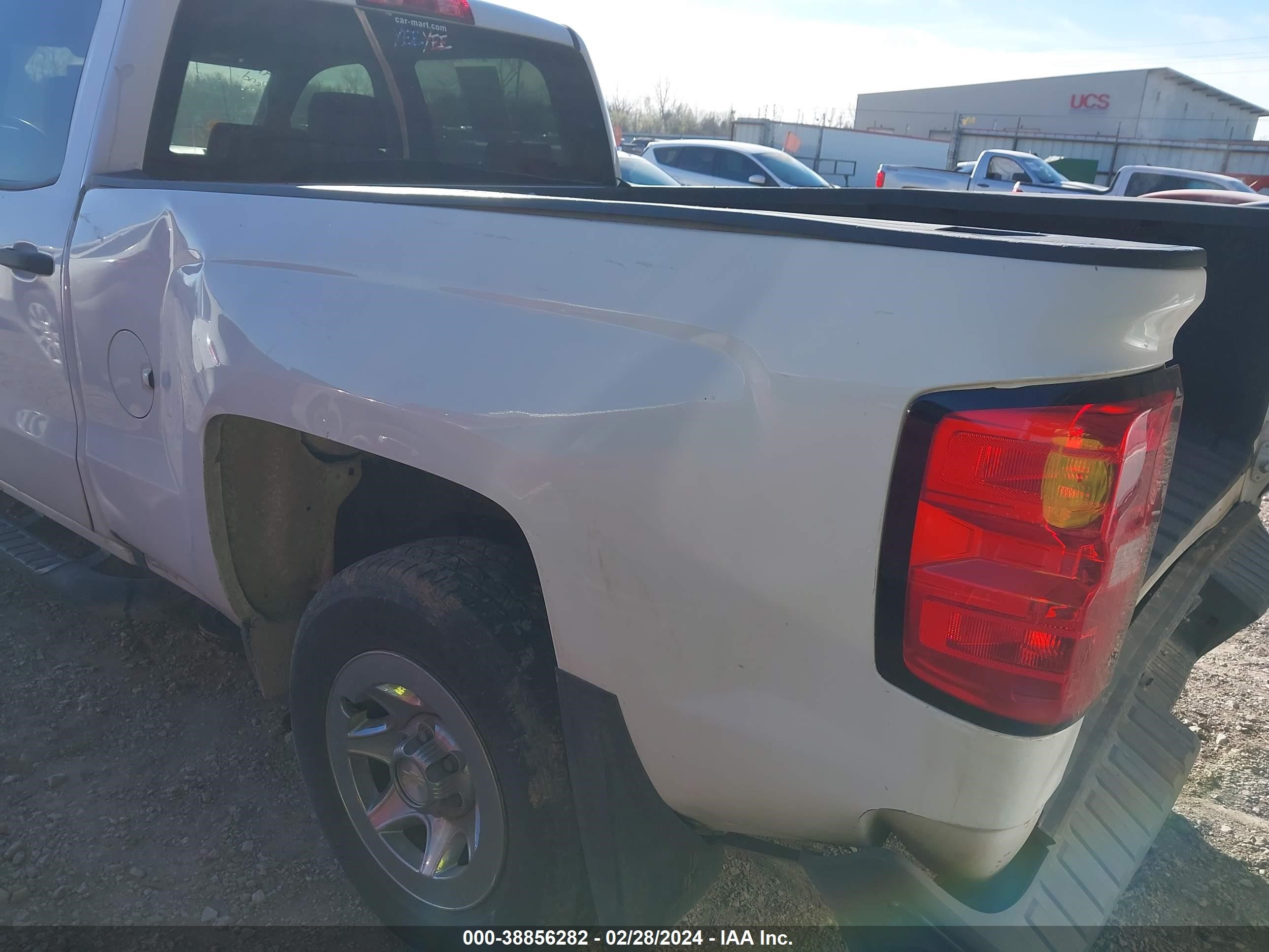 2017 Chevrolet Silverado 1500 Wt vin: 3GCPCNEC0HG133516