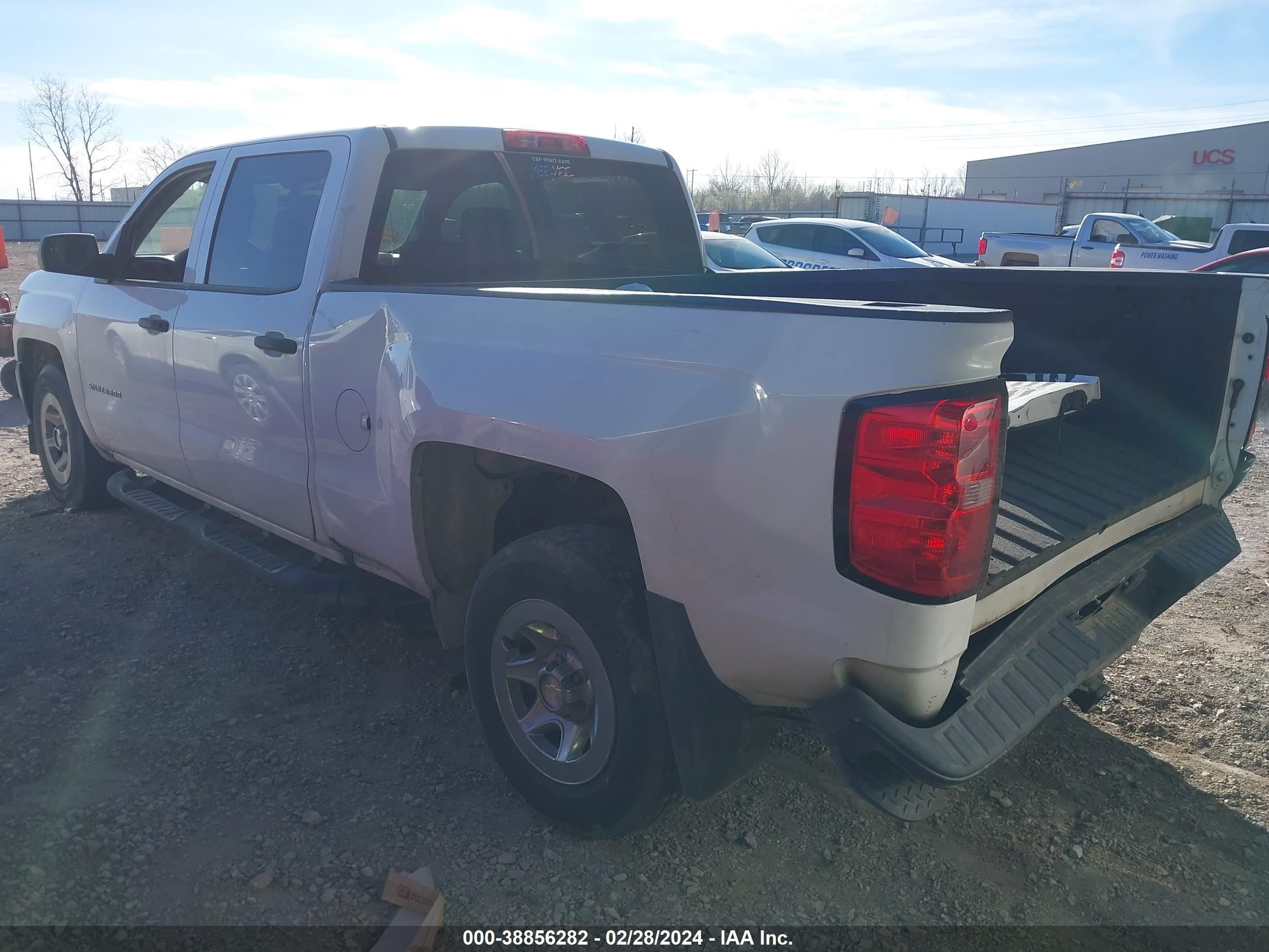 2017 Chevrolet Silverado 1500 Wt vin: 3GCPCNEC0HG133516