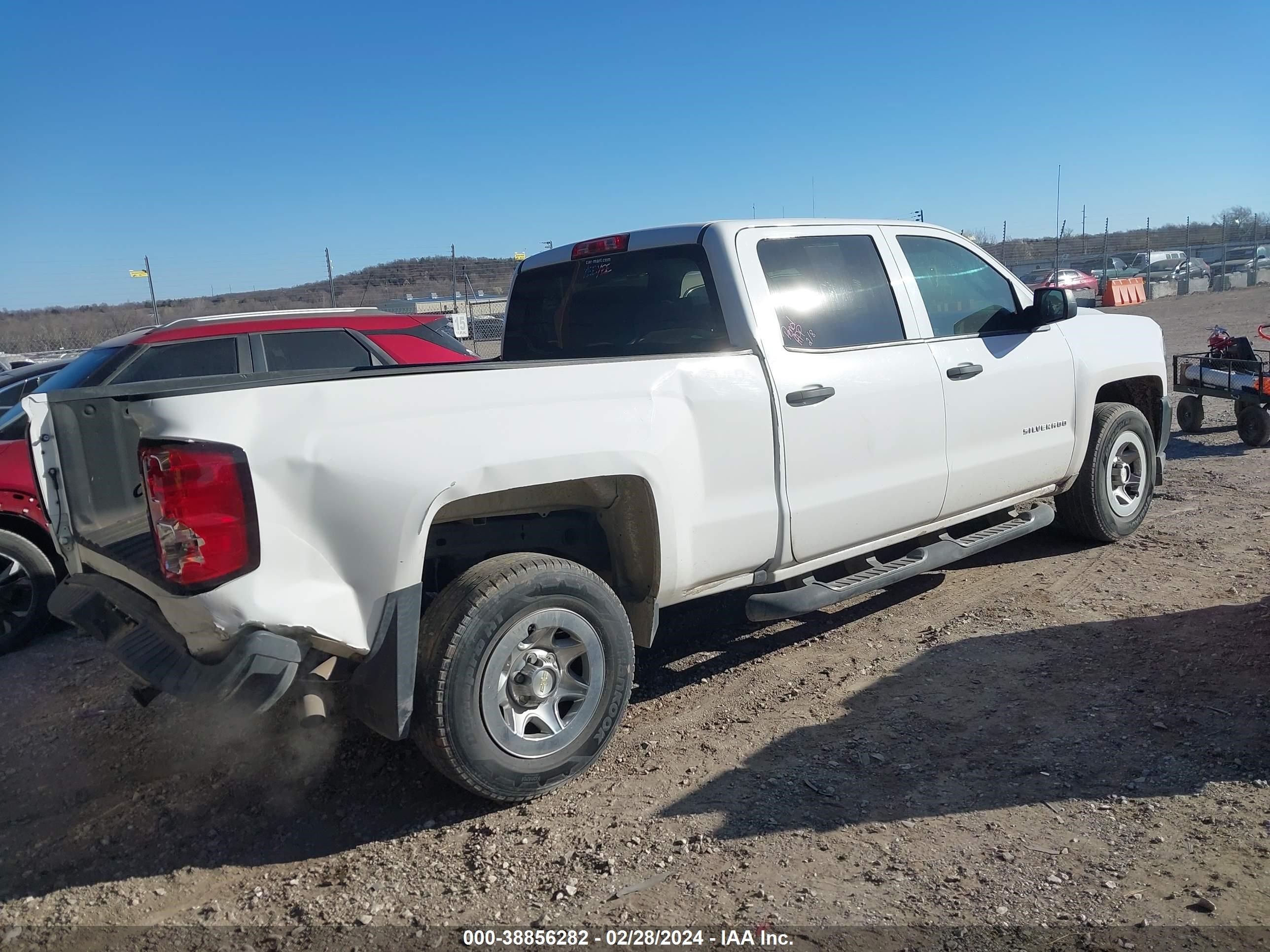 2017 Chevrolet Silverado 1500 Wt vin: 3GCPCNEC0HG133516