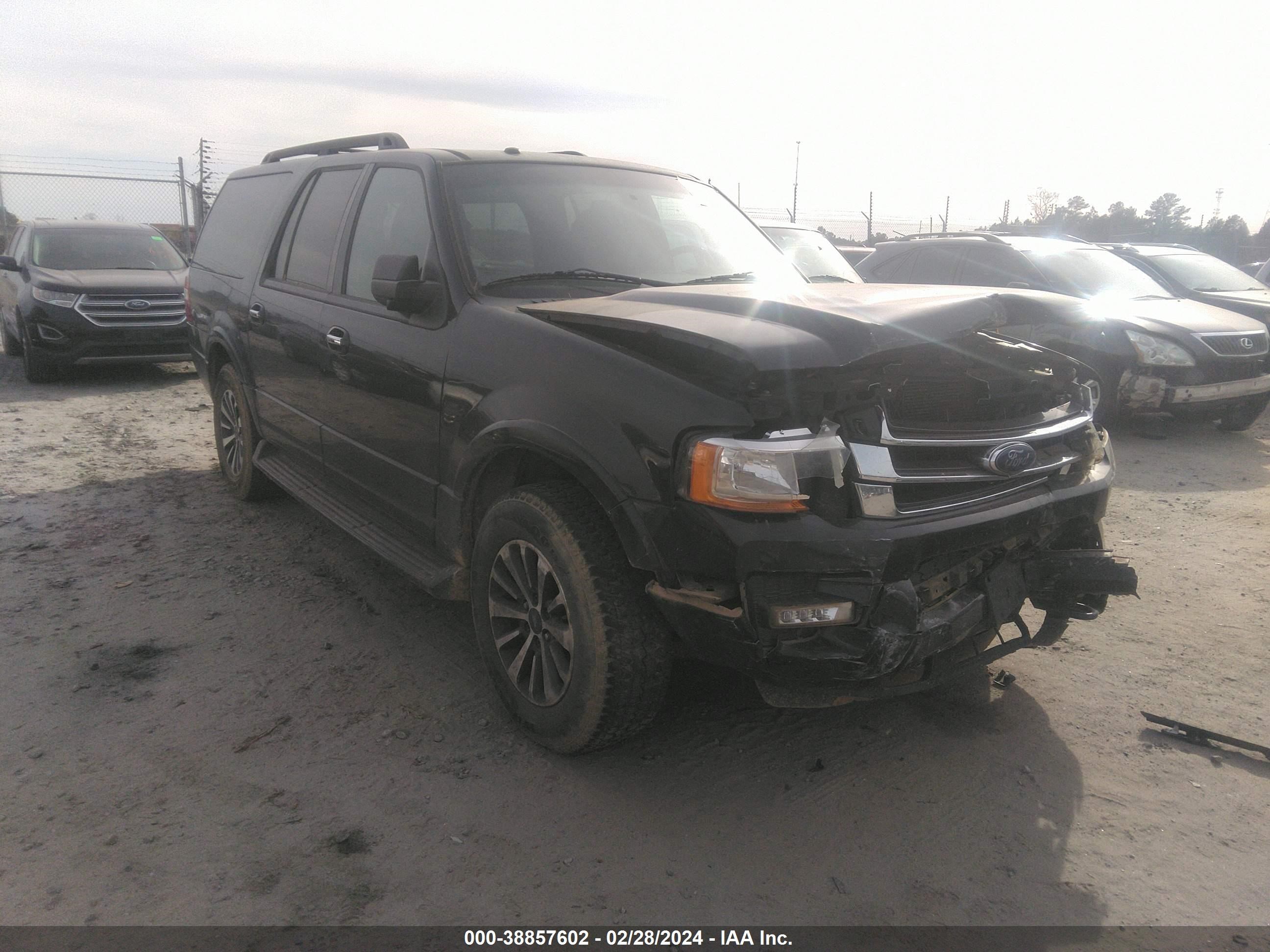 2015 Ford Expedition El Xlt vin: 1FMJK1JT9FEF38295