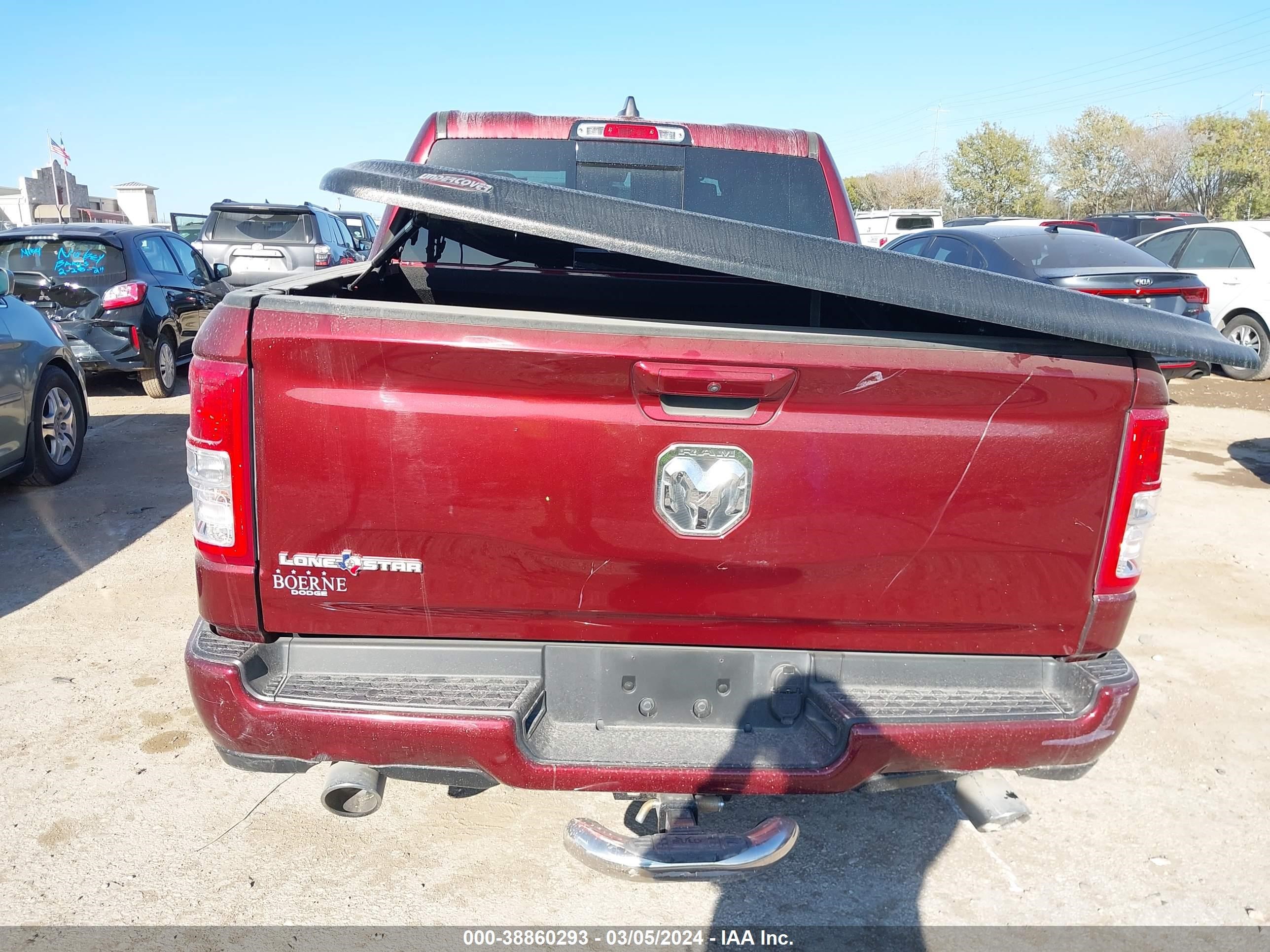 2020 Ram 1500 Lone Star 4X2 5'7 Box vin: 1C6RREFTXLN238514