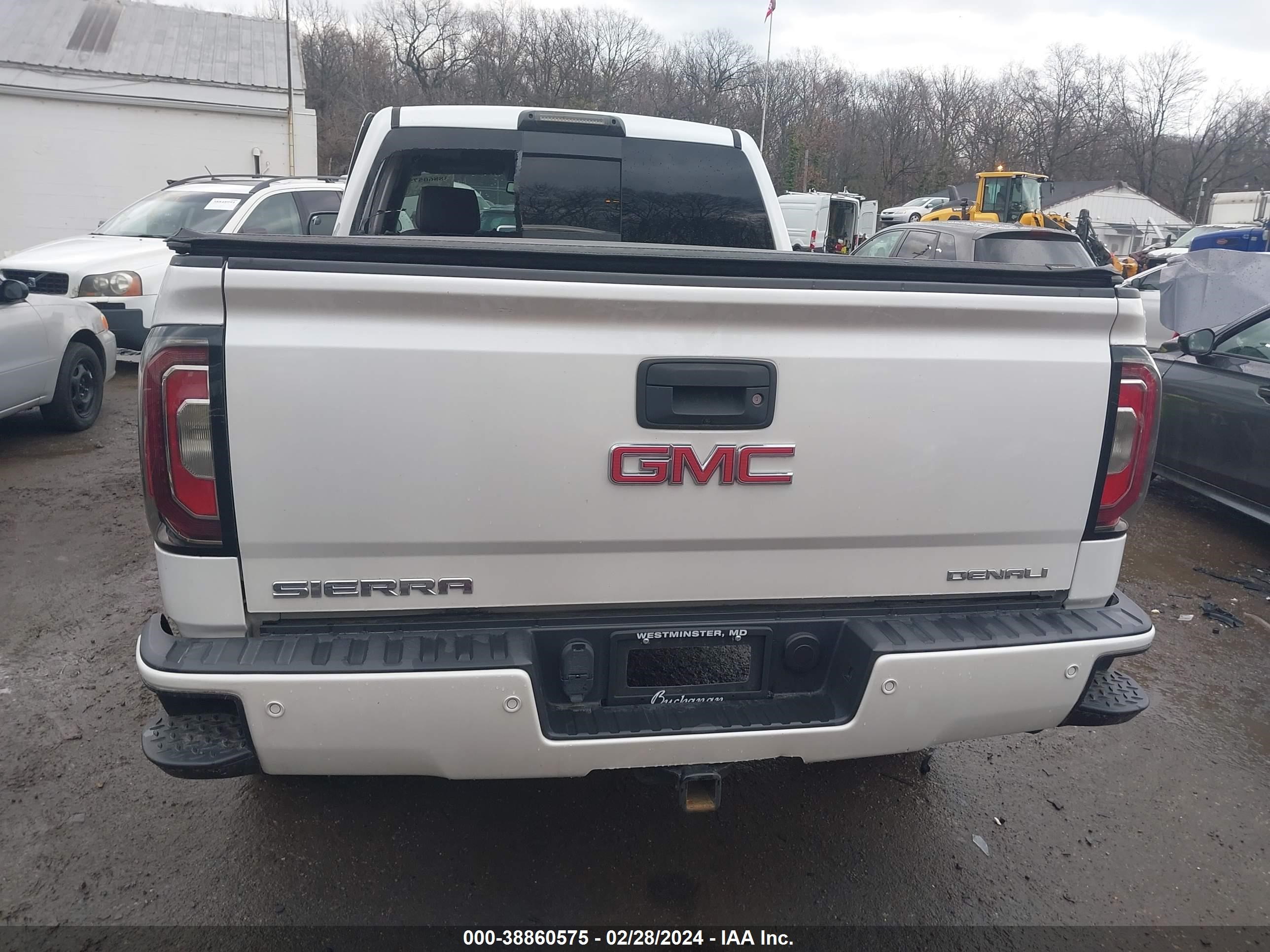 2018 GMC Sierra 1500 Denali vin: 3GTU2PEC6JG119949