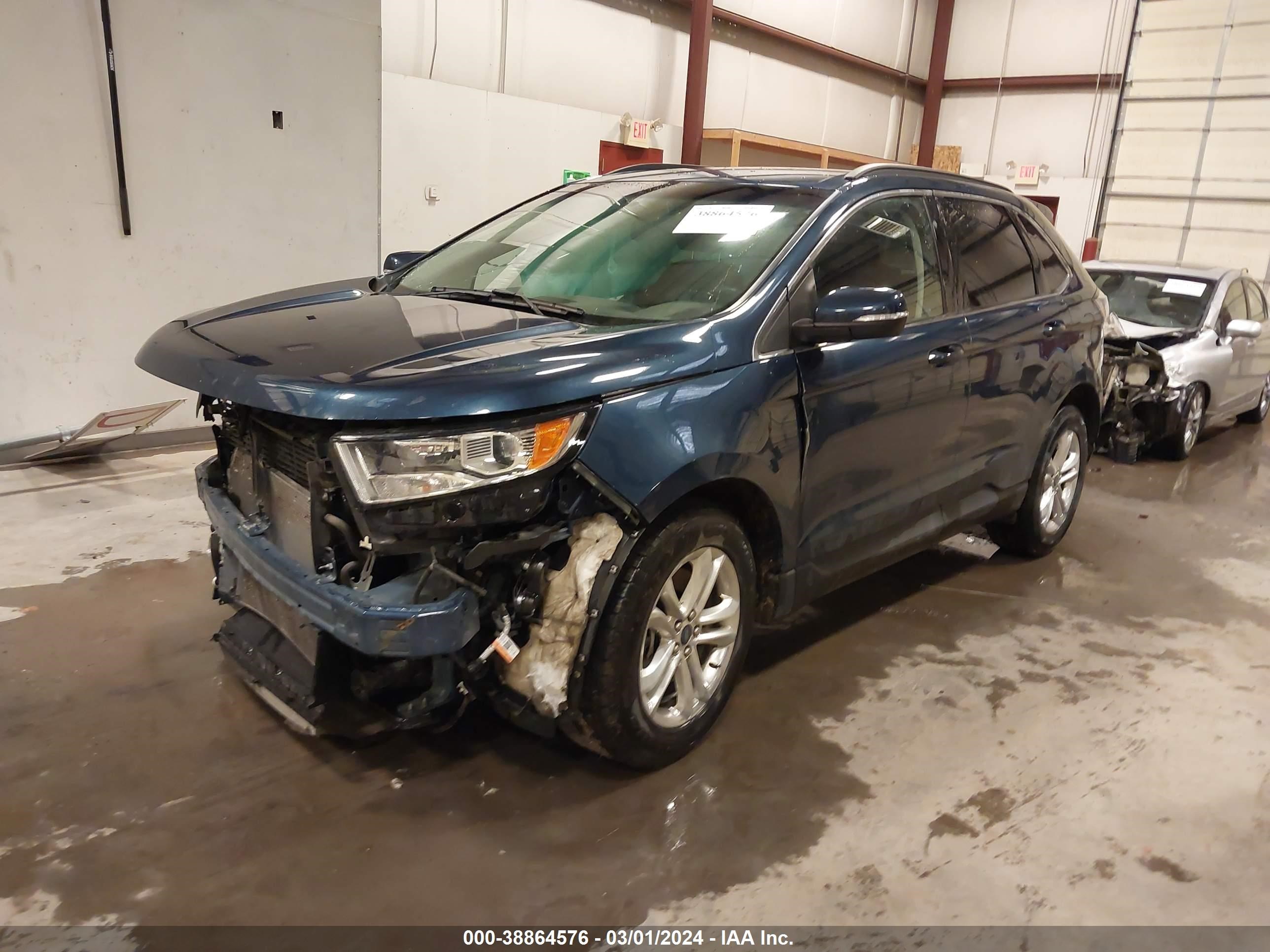 2017 Ford Edge Sel vin: 2FMPK4J88HBC11859