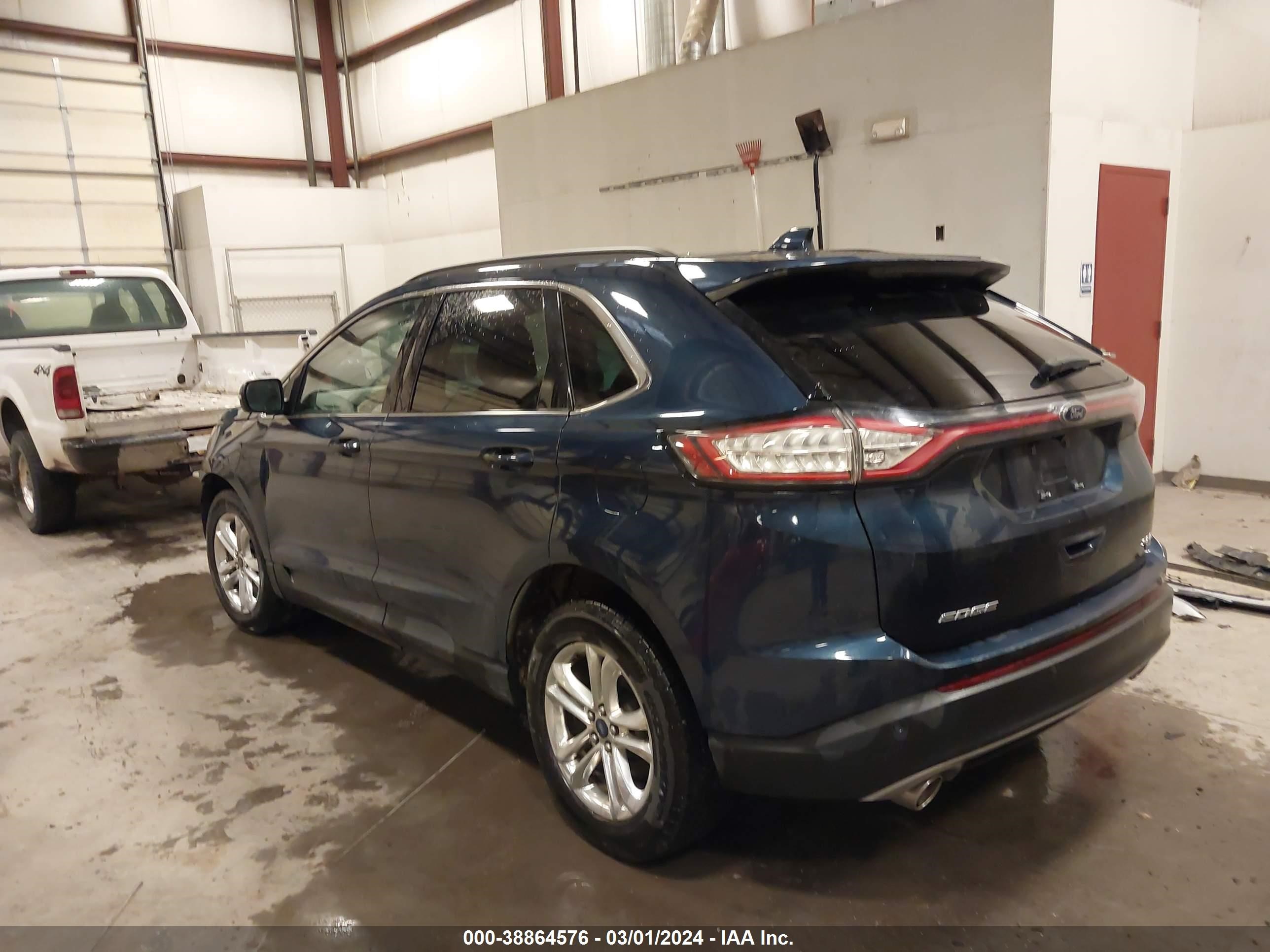 2017 Ford Edge Sel vin: 2FMPK4J88HBC11859